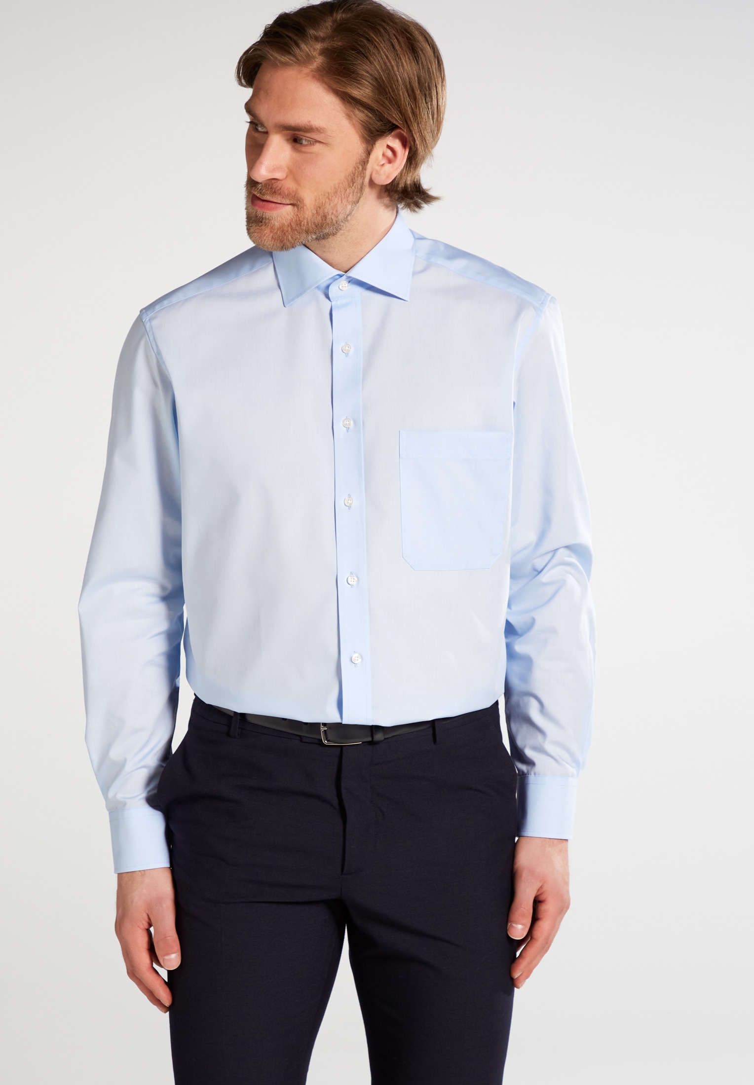 Eterna Langarmhemd "COMFORT FIT", NON IRON (bügelfrei) günstig online kaufen