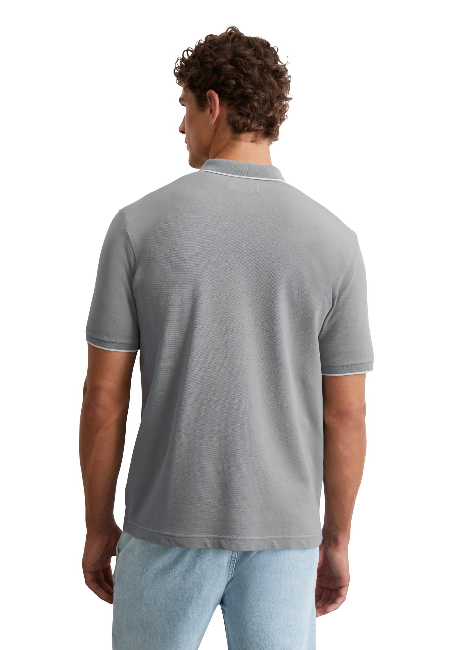 Marc OPolo Poloshirt, aus Piqué, regular fit, kontrastfarbene Details günstig online kaufen