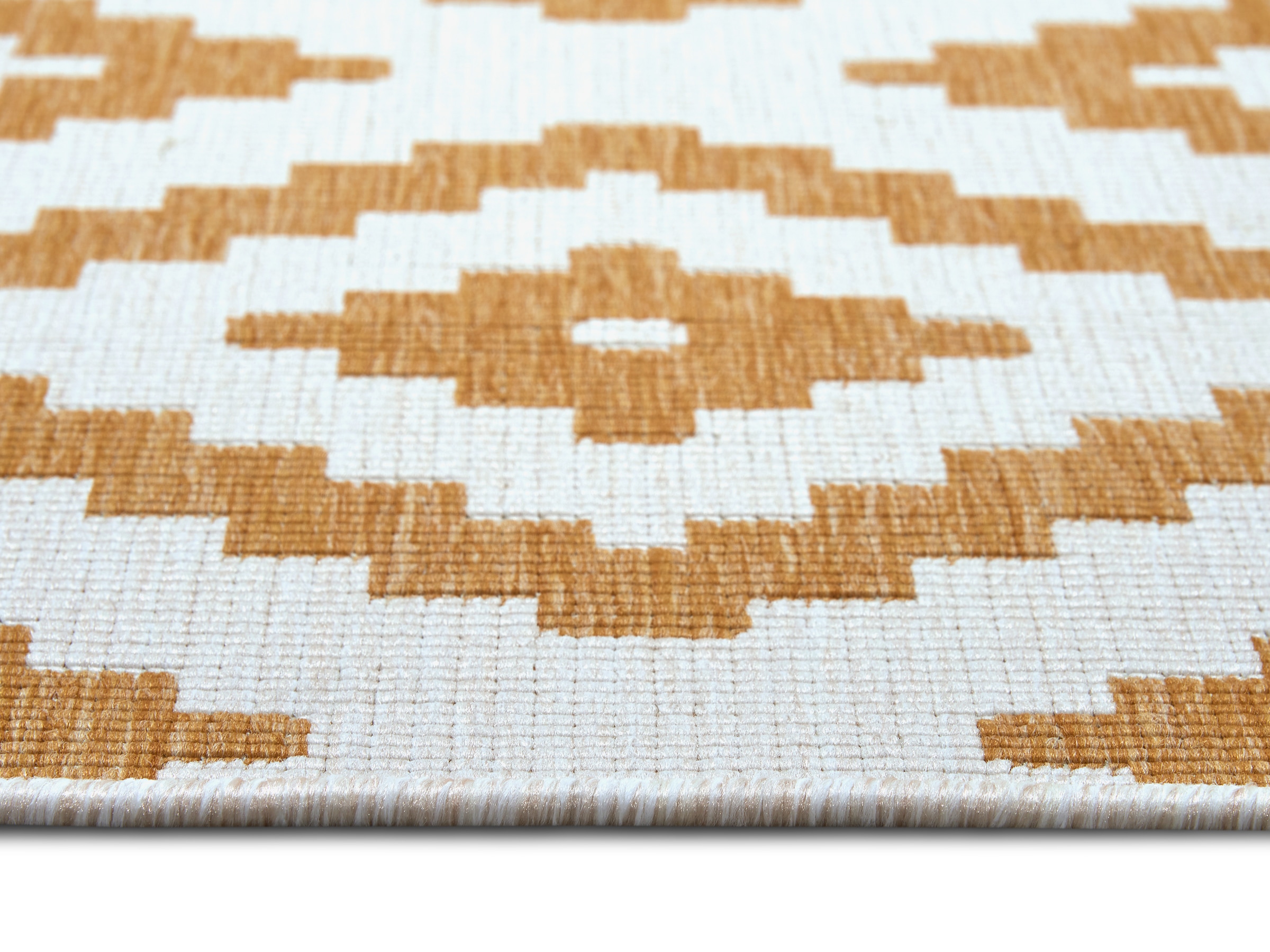 NORTHRUGS Teppich »Malta Wendeteppich«, rechteckig, In-& Outdoor,  Wetterfest, Balkon, Rautenmuster, Wohnzimmer,Wasserfest | BAUR