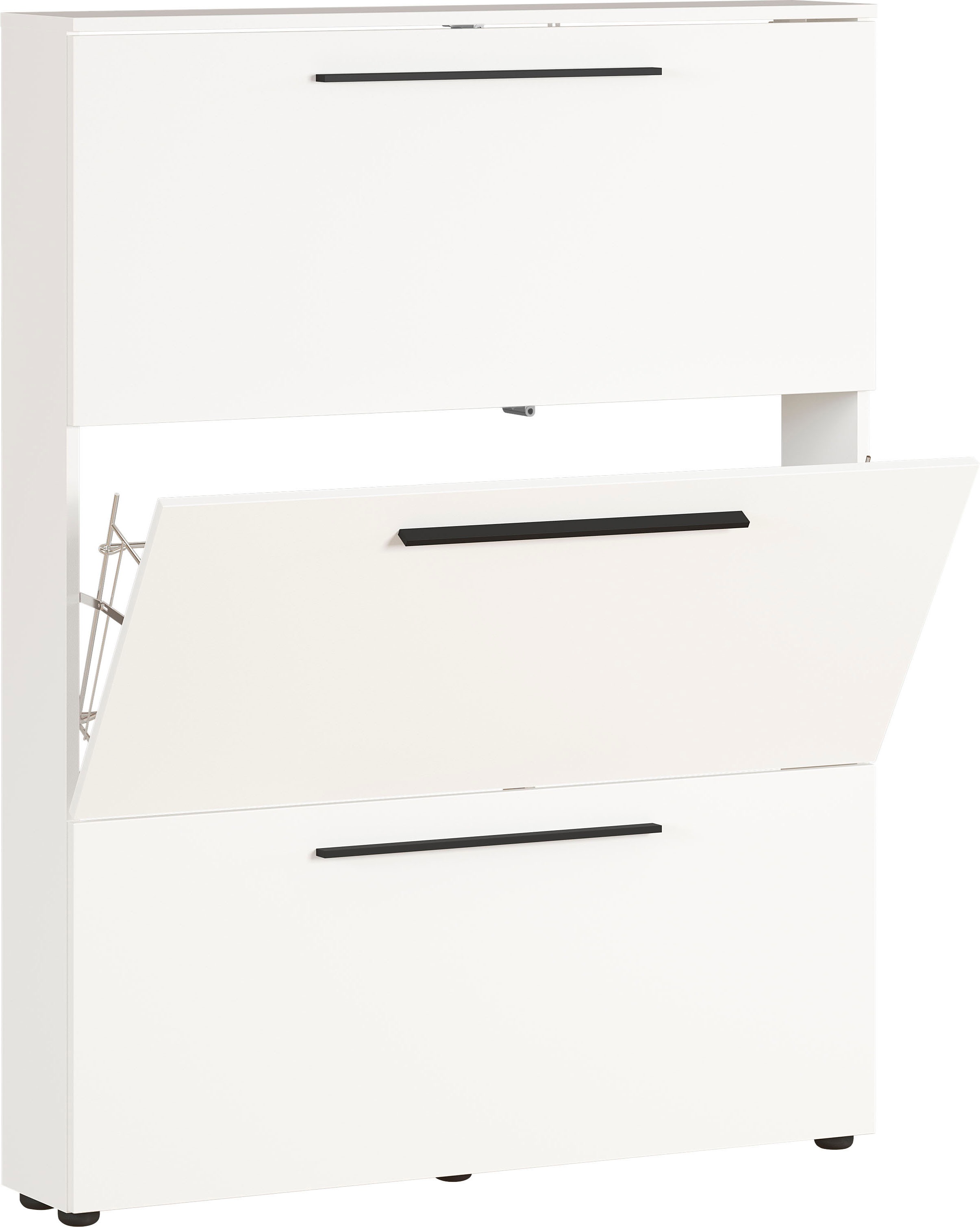 Thumbnail - GERMANIA Schuhschrank "GW-Utah Schuhschrank in 2 Breiten, mit 2 oder 3 Klappen," stehend und hängend montierbar