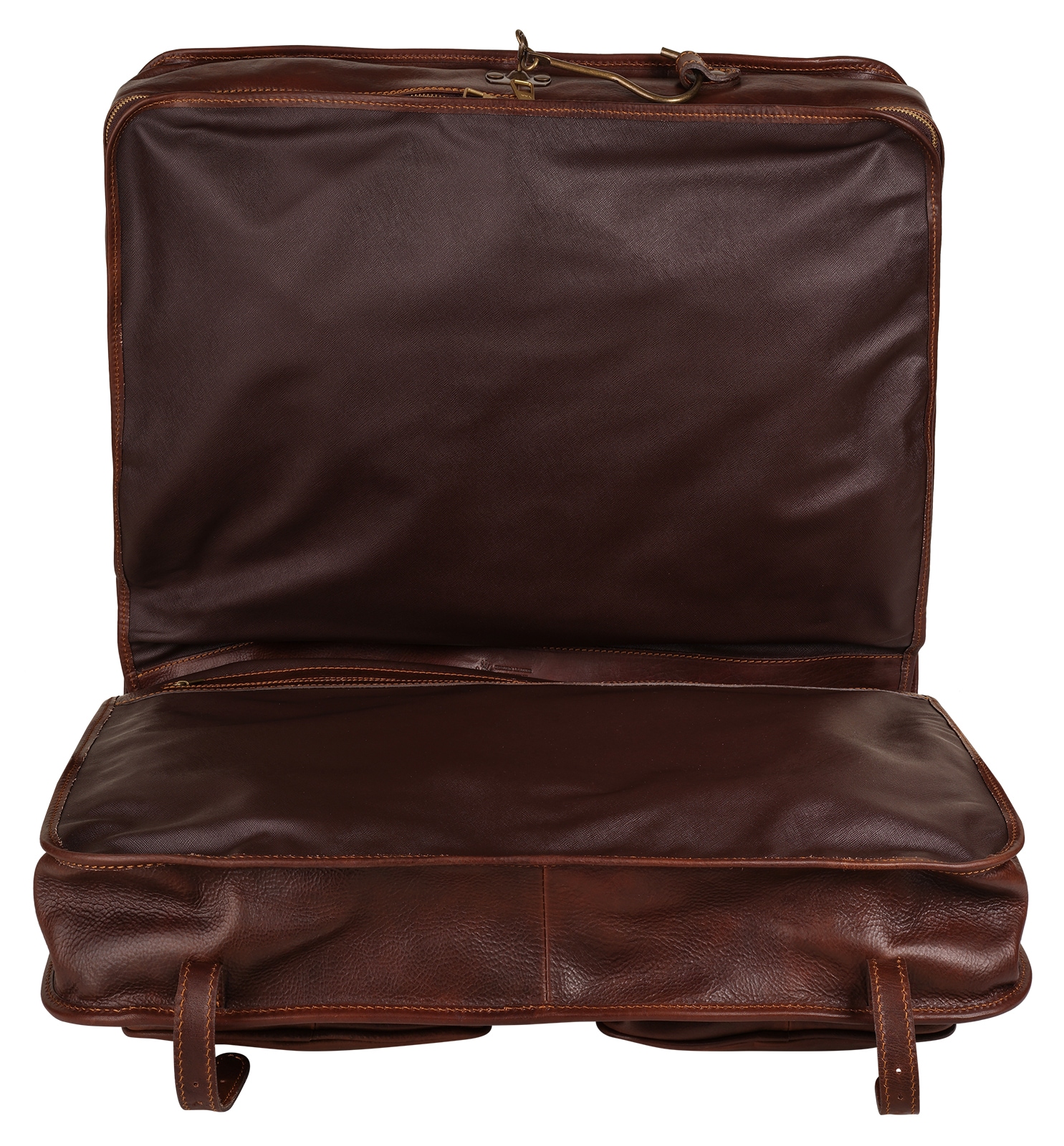 Piké Reisetasche, echt Leder, Made in Italy