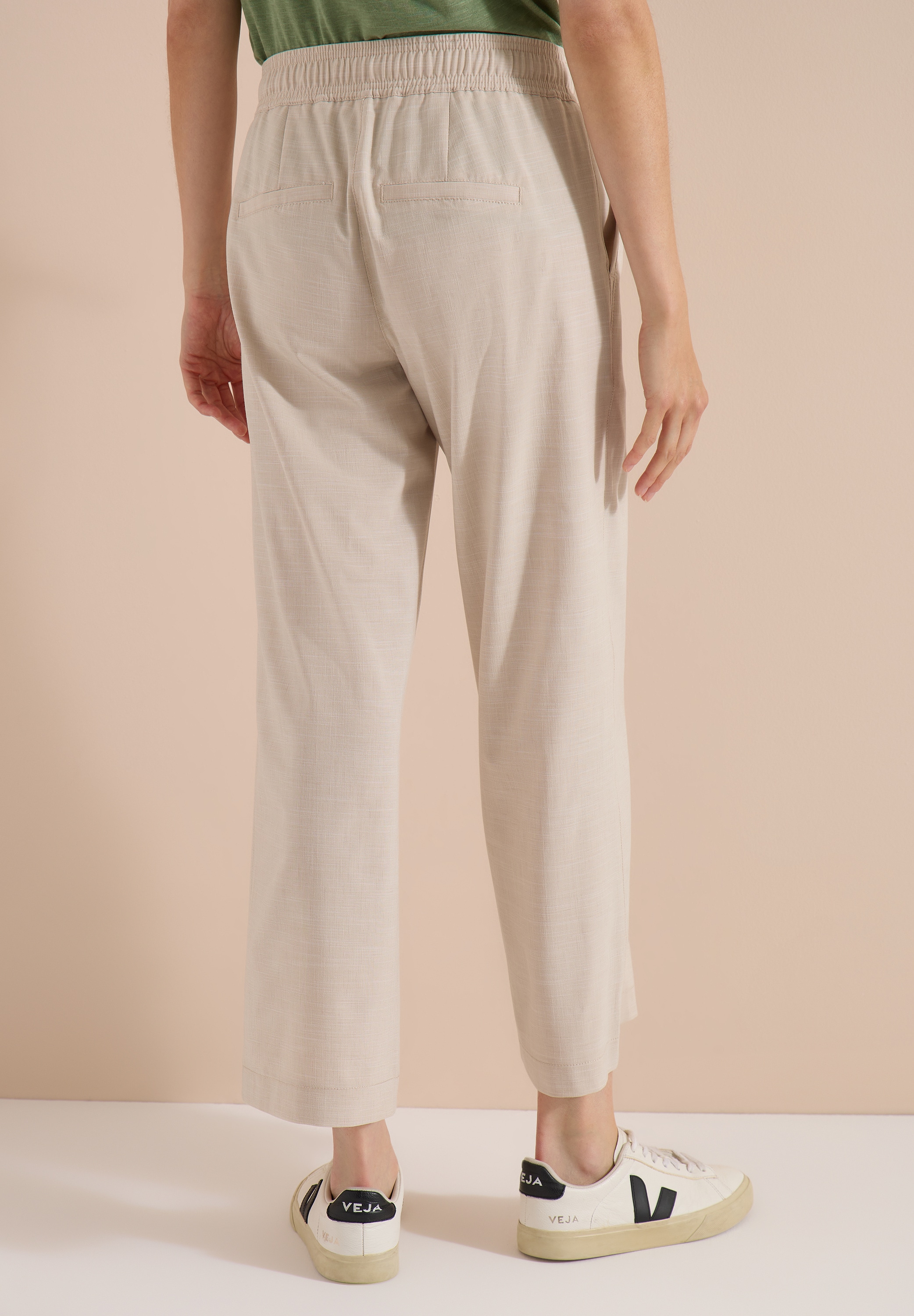 Cecil Stoffhose  mit Wide Legs