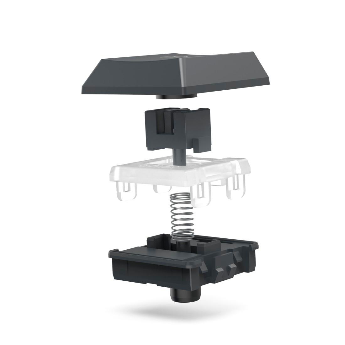 Hama Tastatur »Mechanische Tastatur (kabellos, Multi Device, 2x Bluetooth, 1x Funk)«