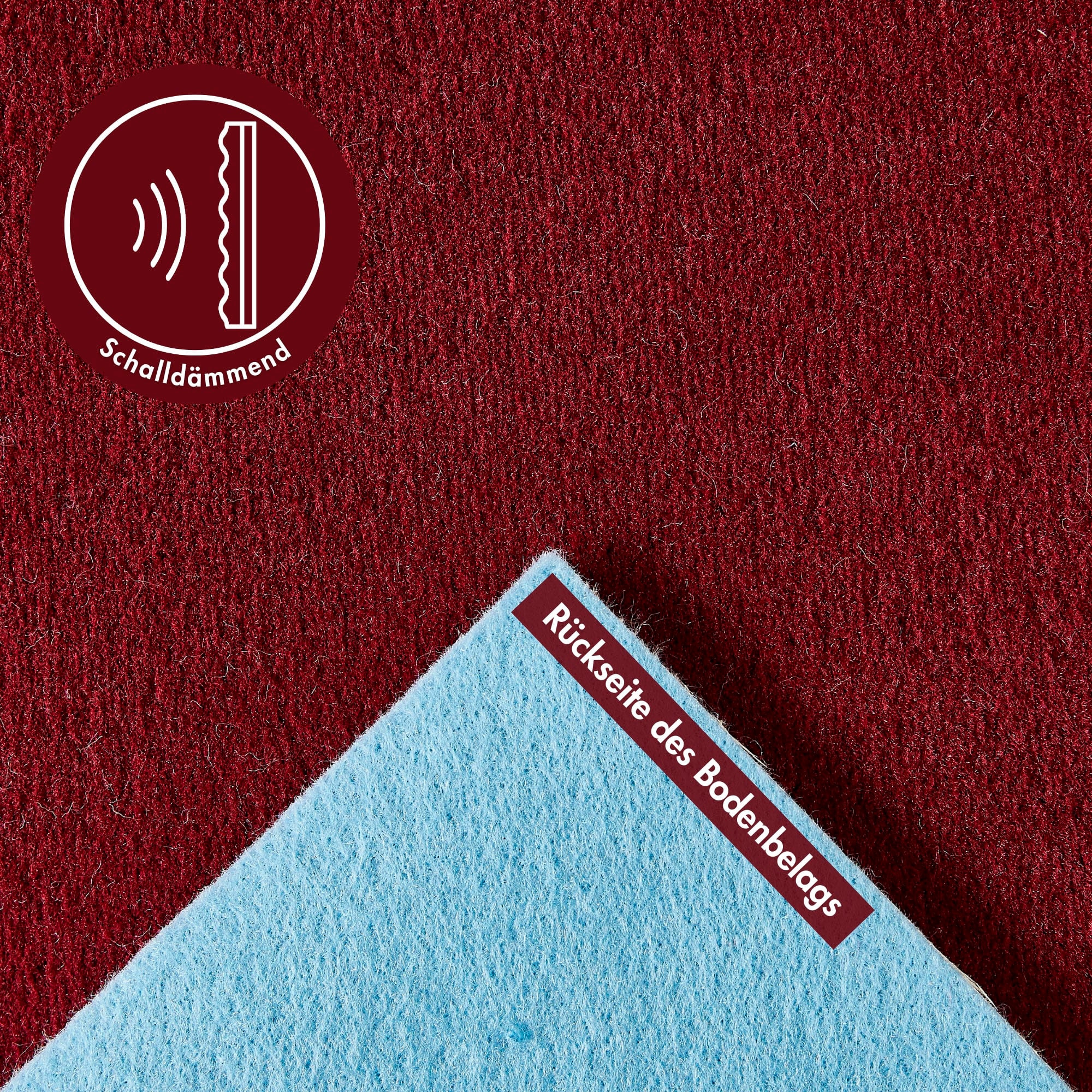 Andiamo Teppichboden »Kira, Velours, Made in Belgium«, rechteckig, 8 mm Höhe, Uni Farben, Breite 400 cm, strapazierfähig, pflegeleicht, Wohnzimmer