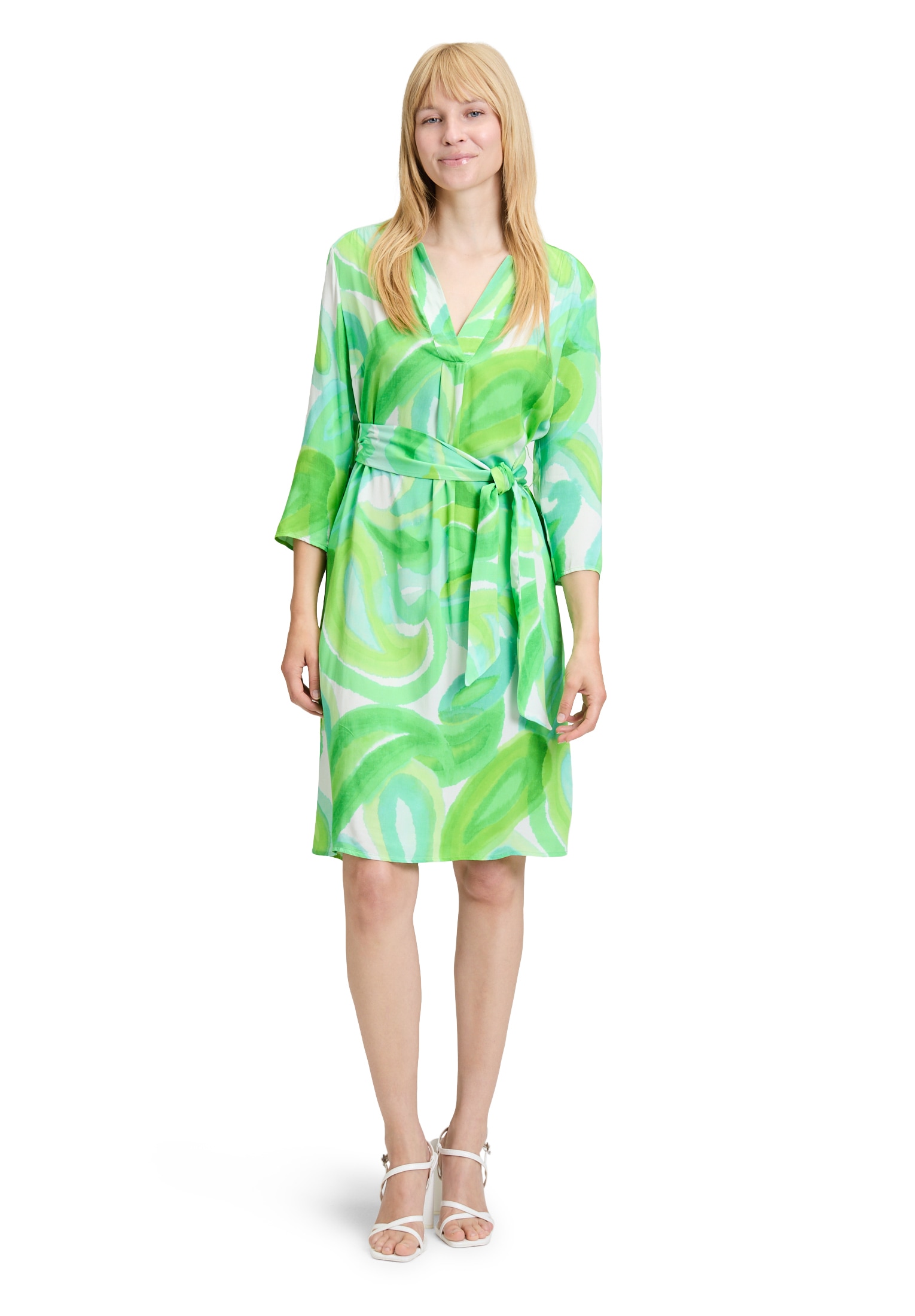 Betty Barclay Blusenkleid »Betty Barclay Blusenkleid mit Gürtel«, Druck