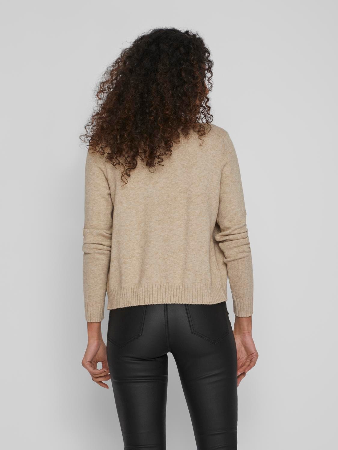 Vila Cardigan "VIRIL SHORT L/S KNIT CARDIGAN-NOOS" Materialmix, regular fit günstig online kaufen