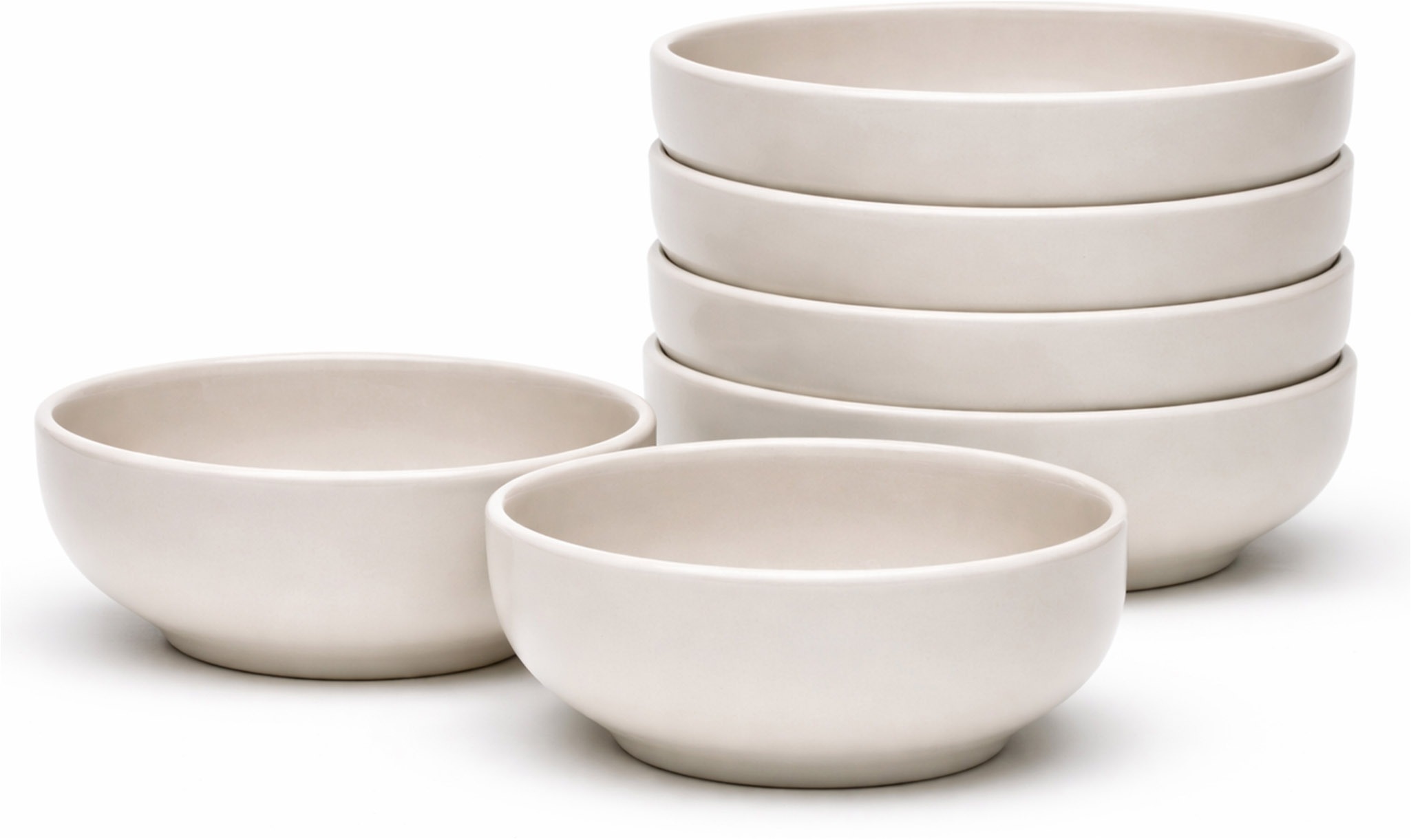 van Well Müslischale »Malmö, Schale 15 cm, 6 Stück« 6 aus Steingut spülmaschinen- und mikrowellengeeignet