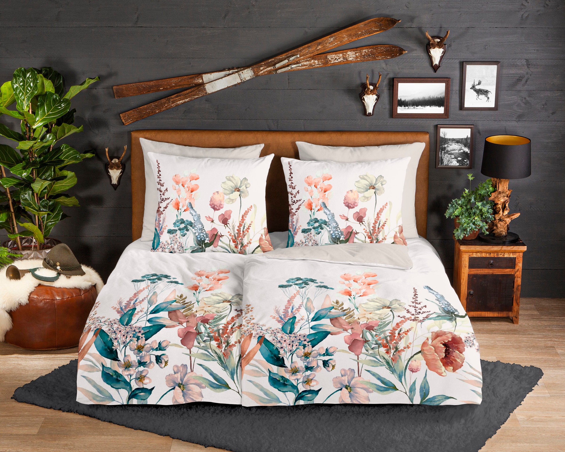 good morning "Aime" 2 Stk. Biber Flanell, 135x200, Warm, Weich, Wendeoptik, günstig online kaufen