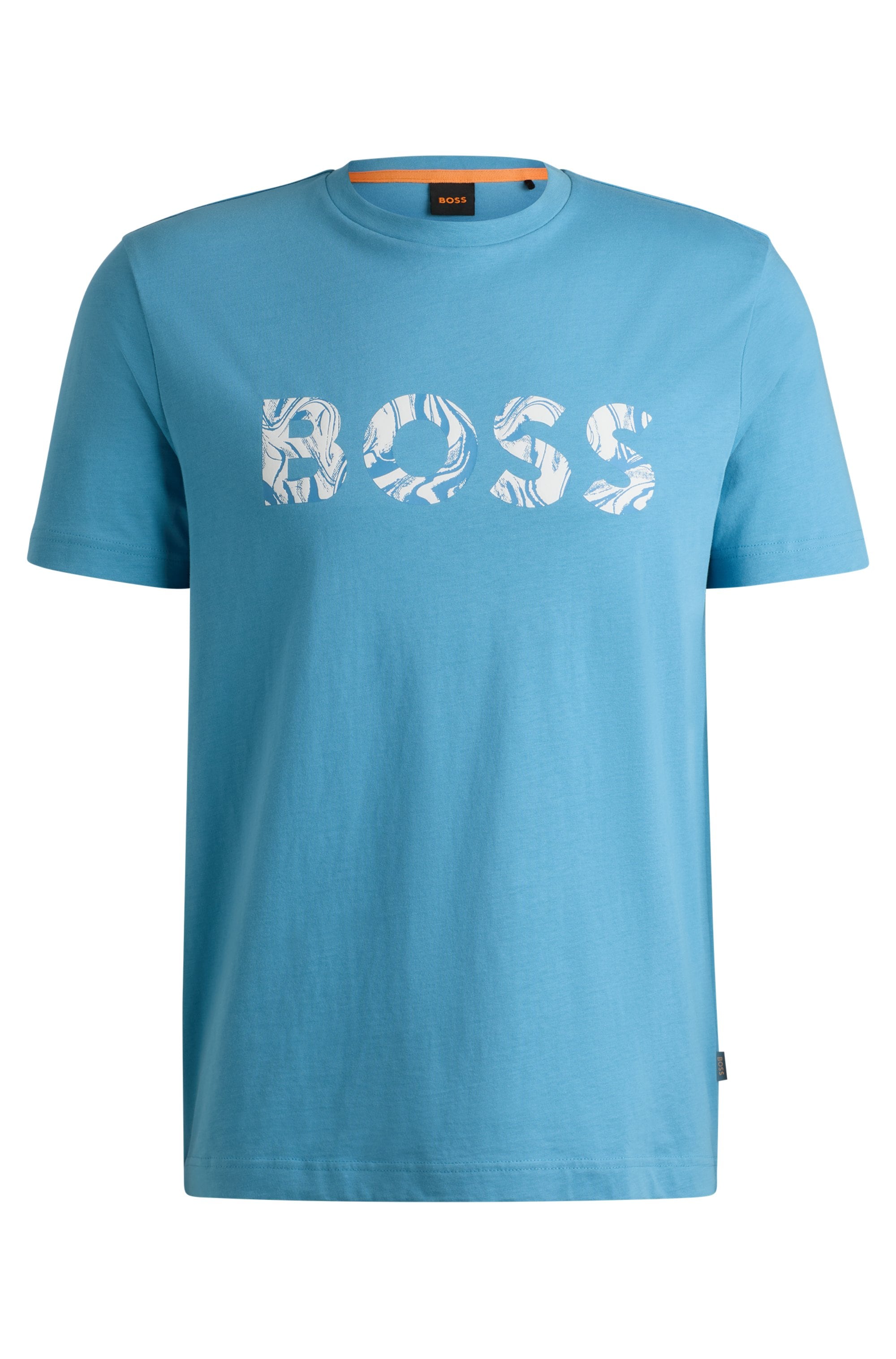 T-Shirt »Te_Bossocean«, mit großem Logodruck