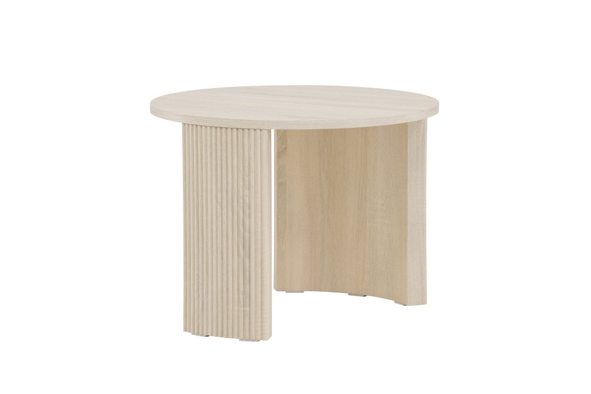 Venture Home Couchtisch Sofatisch, MDF, rund, abgerundet, kompakt, dezent, klassisch
