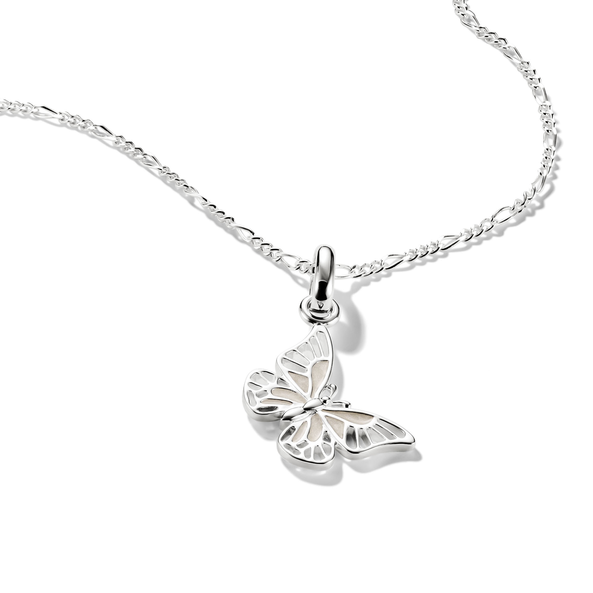 THOMAS SABO Charm Schmetterling »Charm Schmetterling-Design - Conne, CC1265-007-14, CC1265-427-14«