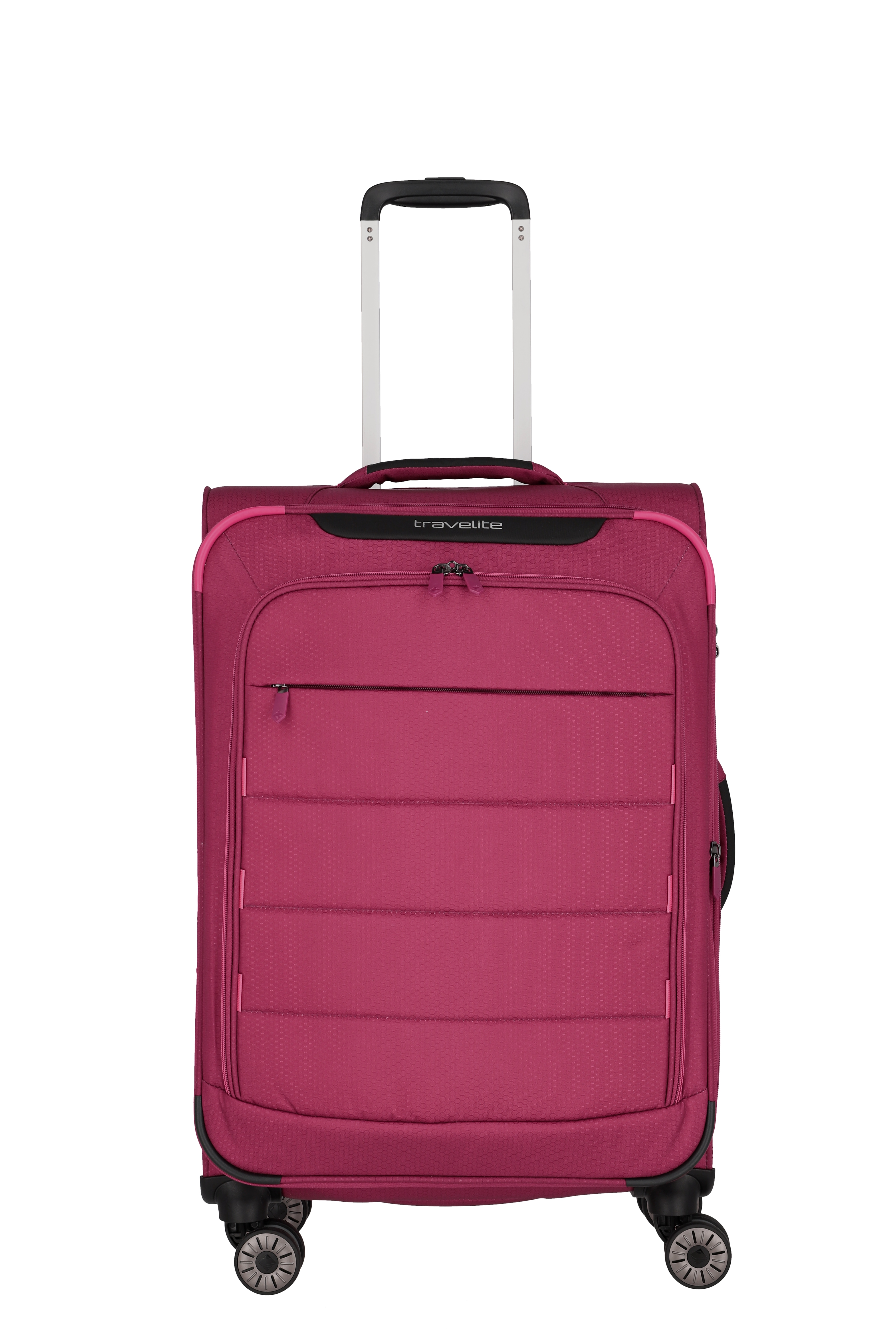 travelite Weichgepäck-Trolley "SKAII Reisekoffer" 62 l 4 Rollen mit TSA-Schloss und besonders leichtem Design