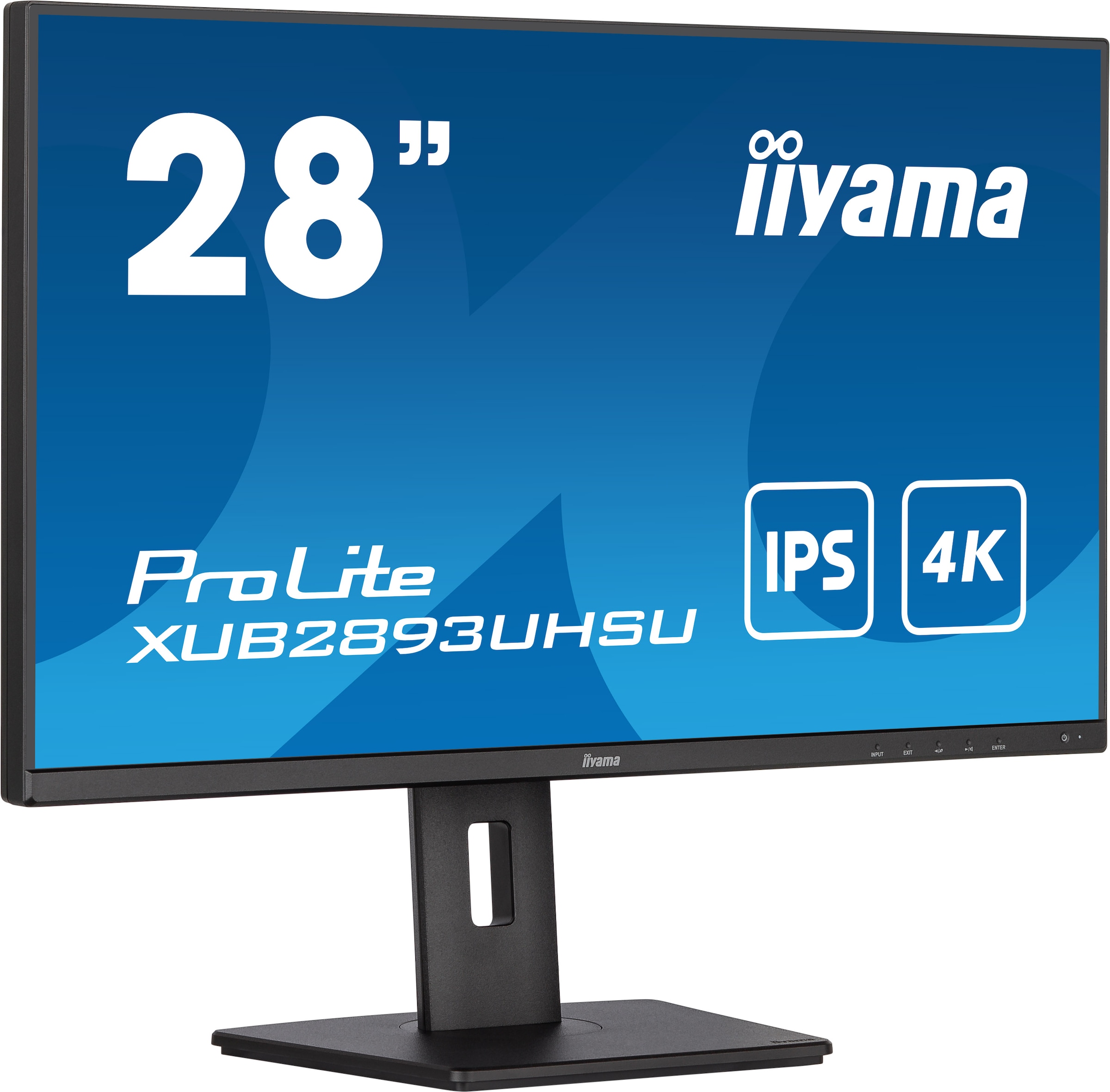 Iiyama LED-Monitor »XUB2893UHSU-B5«, 70,9 cm/28 Zoll, 3840 x 2160 px, 4K Ultra HD, 3 ms Reaktionszeit, 60 Hz