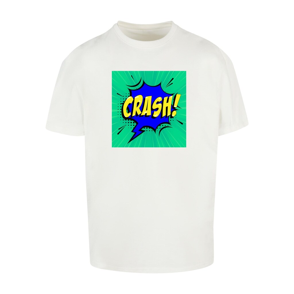 Merchcode T-Shirt »Merchcode Herren CRASH Comic Oversized Tee«, (1 tlg.)