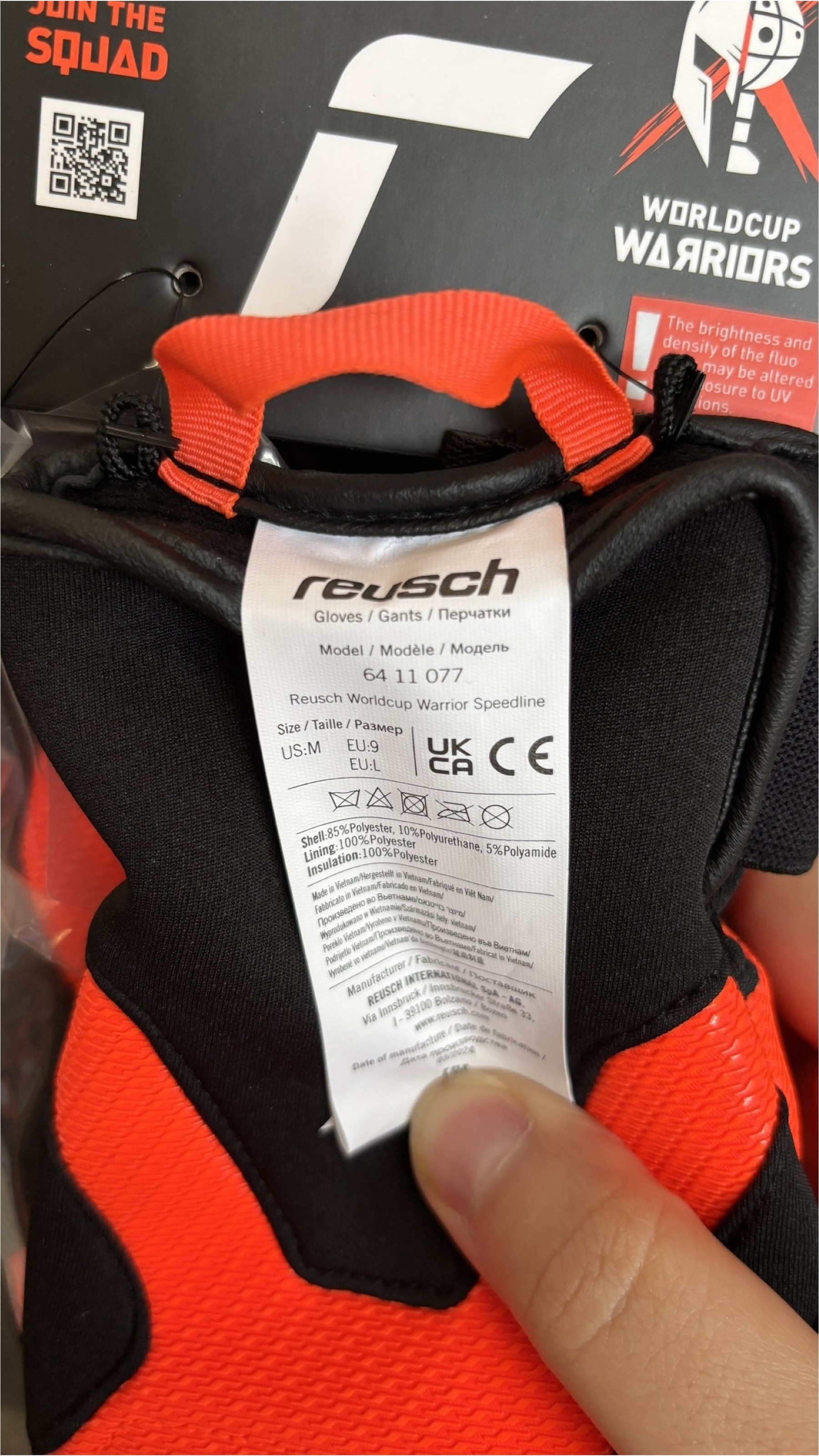 Reusch Skihandschuhe »Worldcup Warrior Speedline« mit winddichter und extra atmungsaktiver Funktion