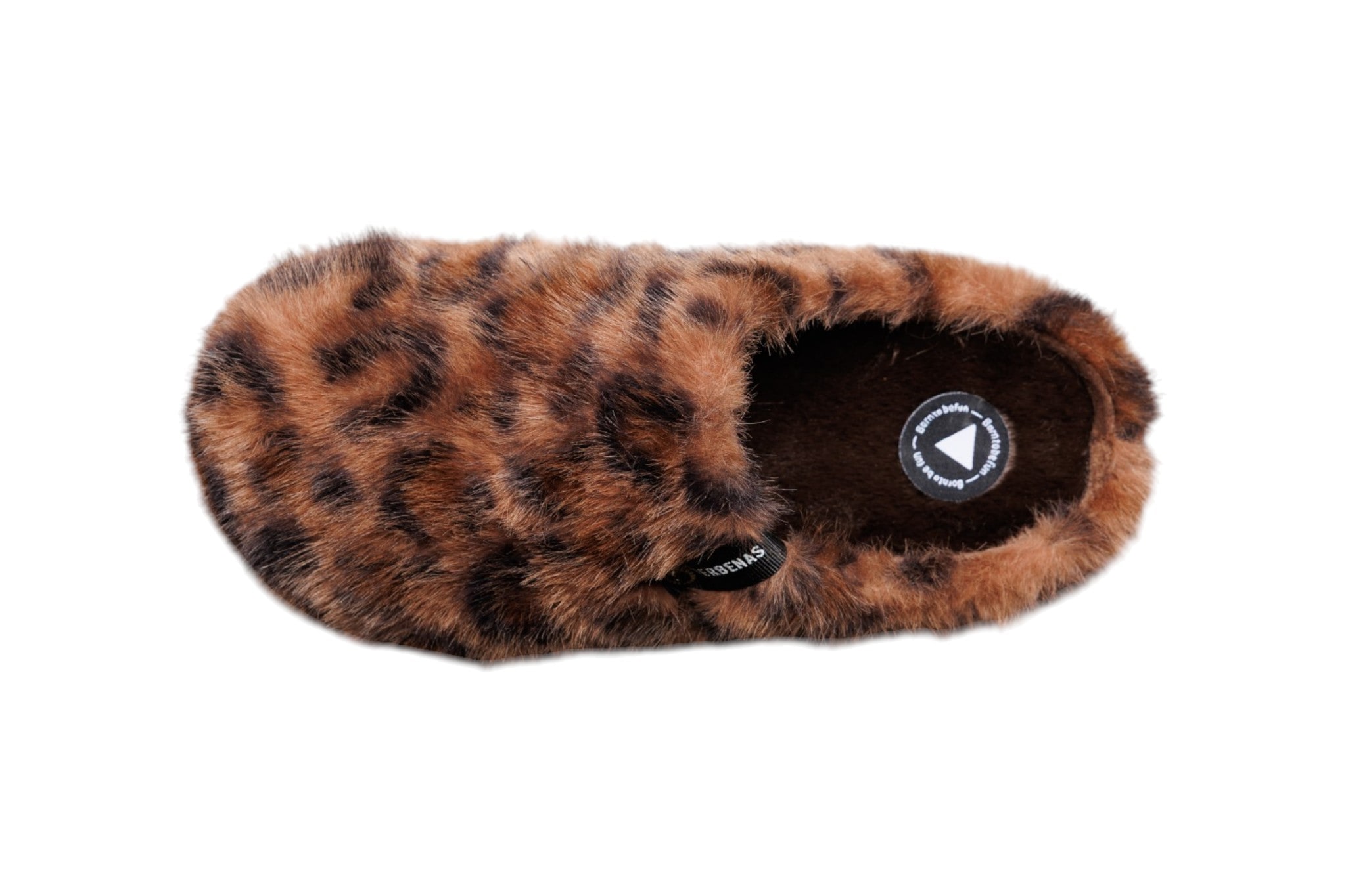 VERBENAS Hausschuh »YORK FELINE«  Pantoffel, Wohlfühlschuh, Homeslipper mit Logo-Schriftzug