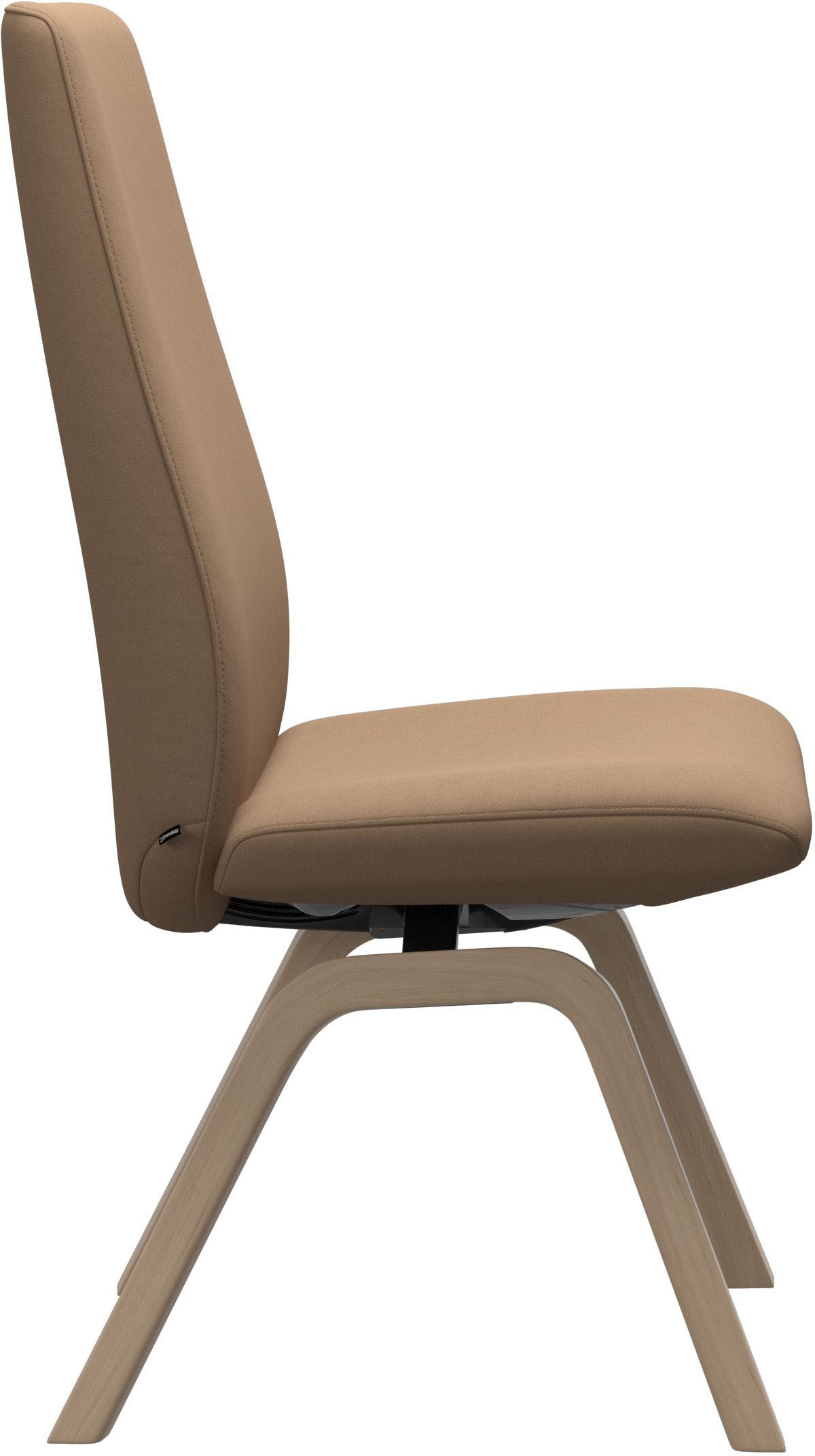 Stressless® Polsterstuhl »Laurel«, Microfaser DINAMICA, High Back, Größe L, mit schräggestellten Beinen in Schwarz
