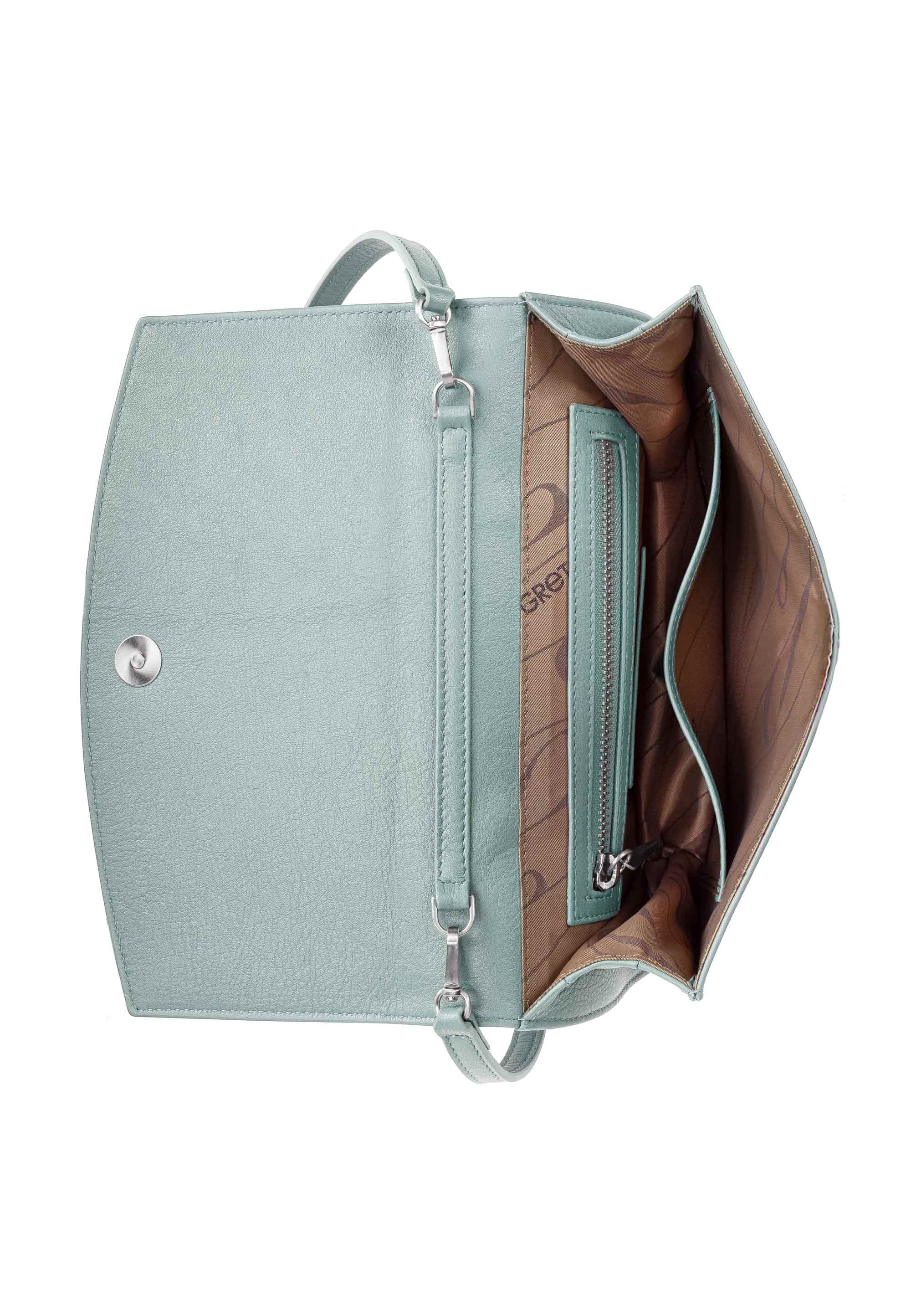 GRETCHEN Schultertasche »Oyster Clutch Three«, aus italienischem Kalbsleder