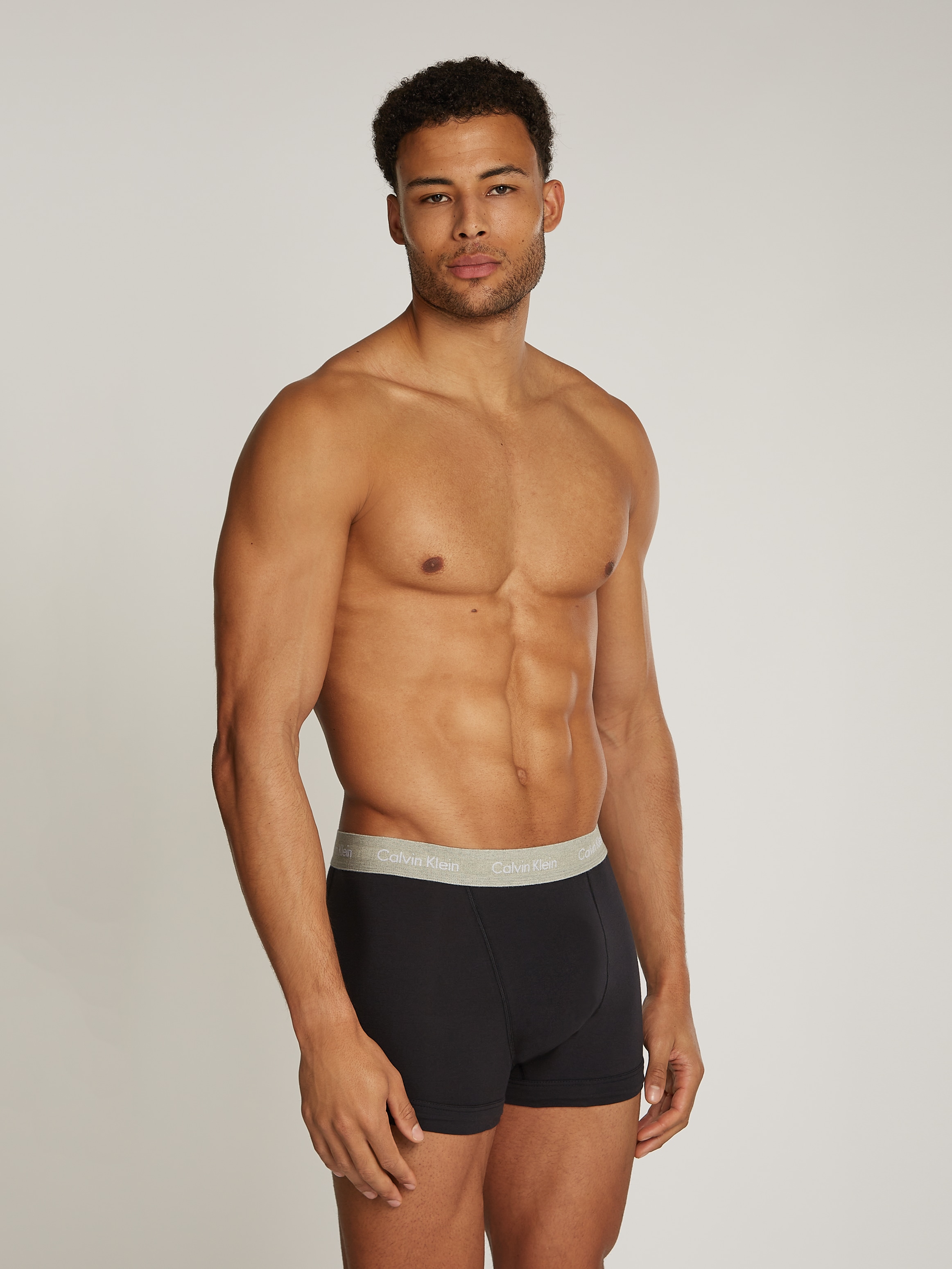 Calvin Klein Underwear Trunk »TRUNK 3PK«, (Packung, 3 St.), mit Calvin Klein Logo-Elastikbund (3 Stück)
