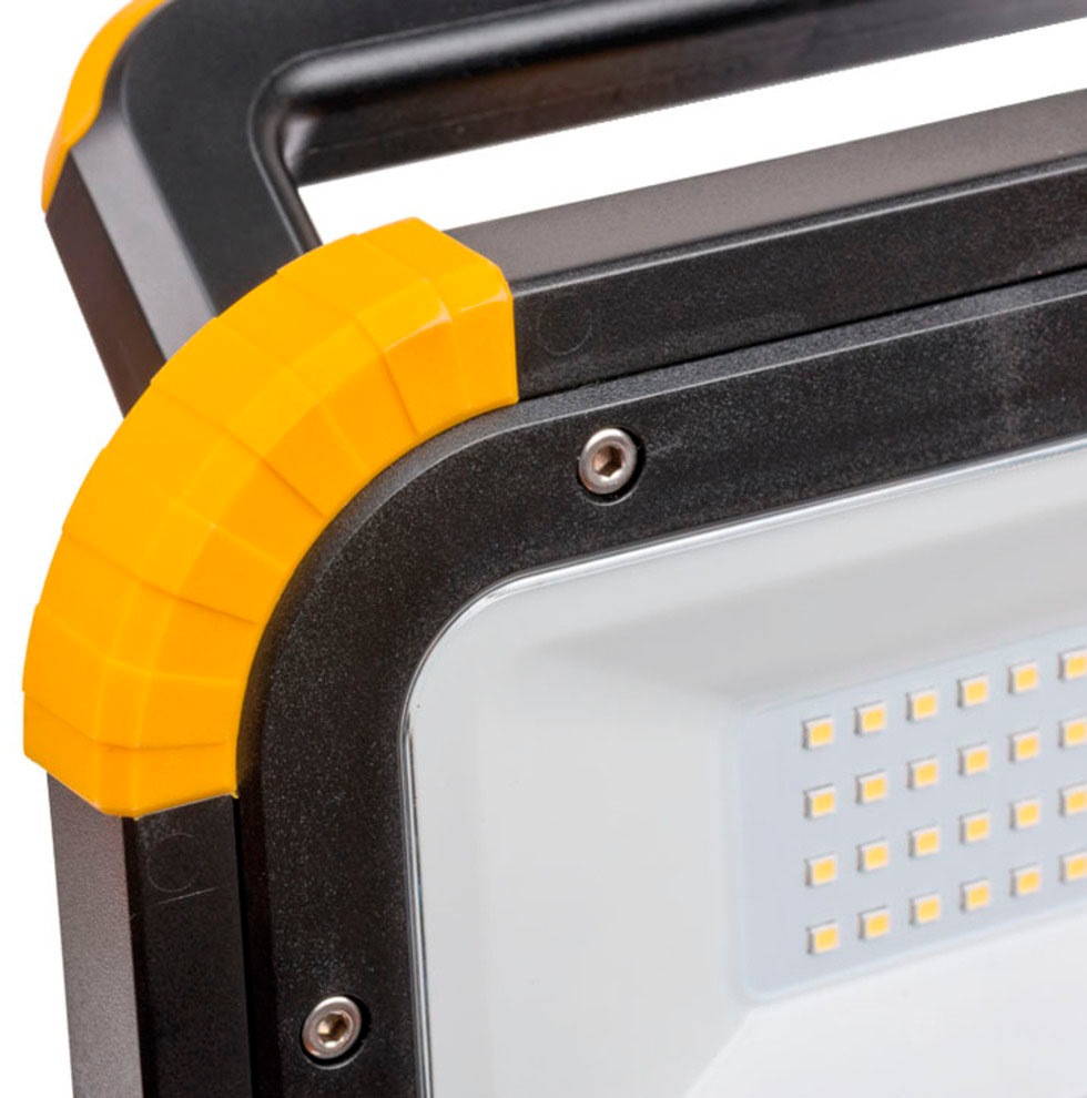 Brennenstuhl LED Arbeitsleuchte, mit Bluetooth Lautsprecher und integrierter Powerbank