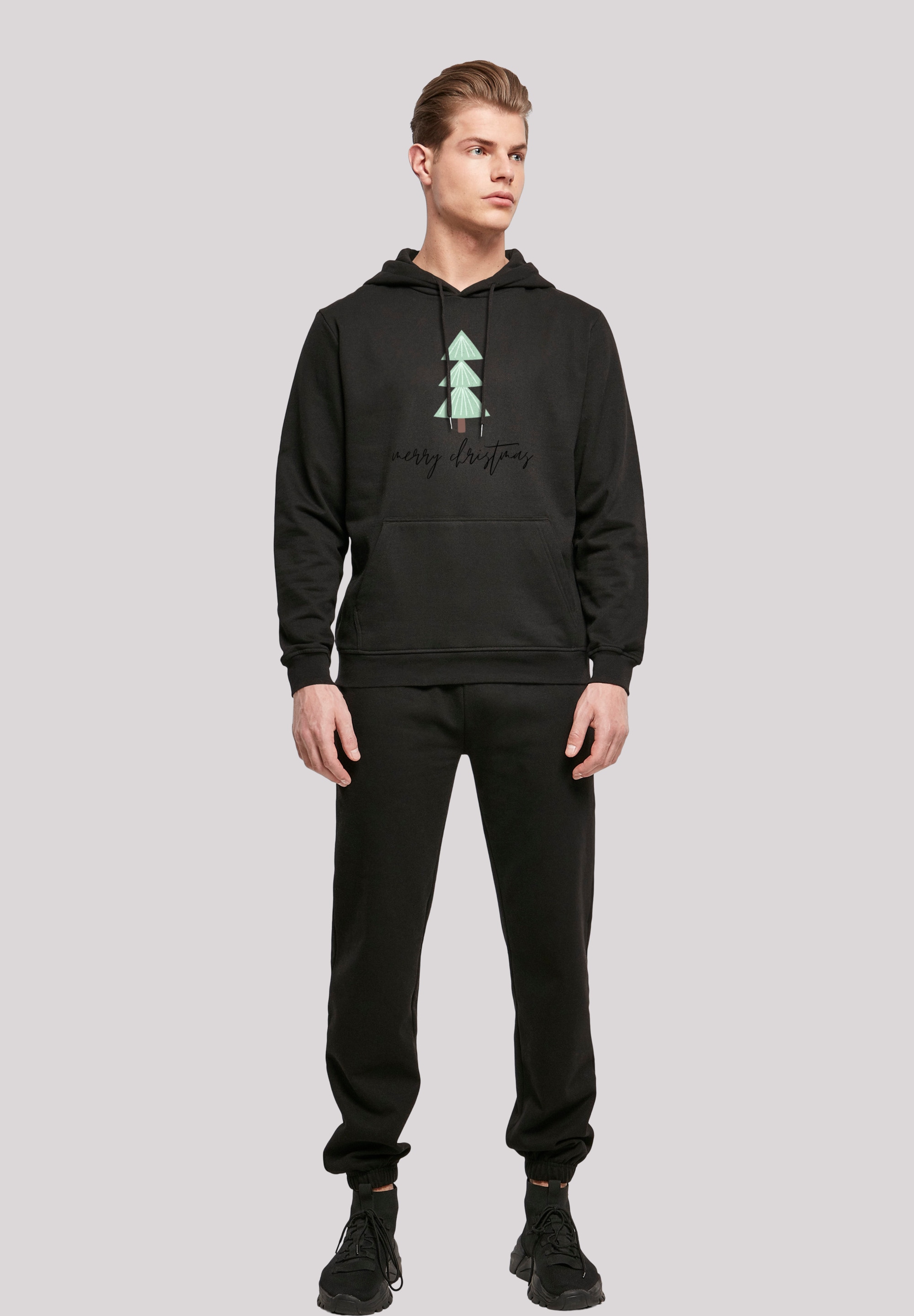 F4NT4STIC Kapuzenpullover »Merry Christmas Weihnachten«, Print