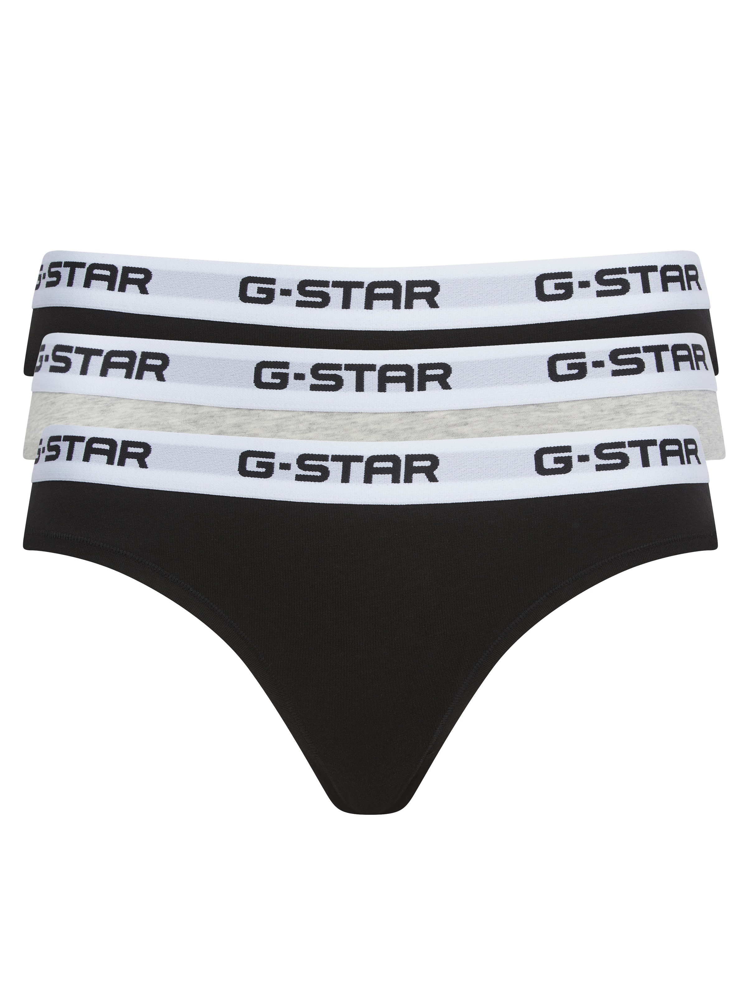 G-STAR Hipster "FLUORITE, 3 PACK HIPSTER BRIEFS" Packung, 3 Stk. mit Logobu günstig online kaufen