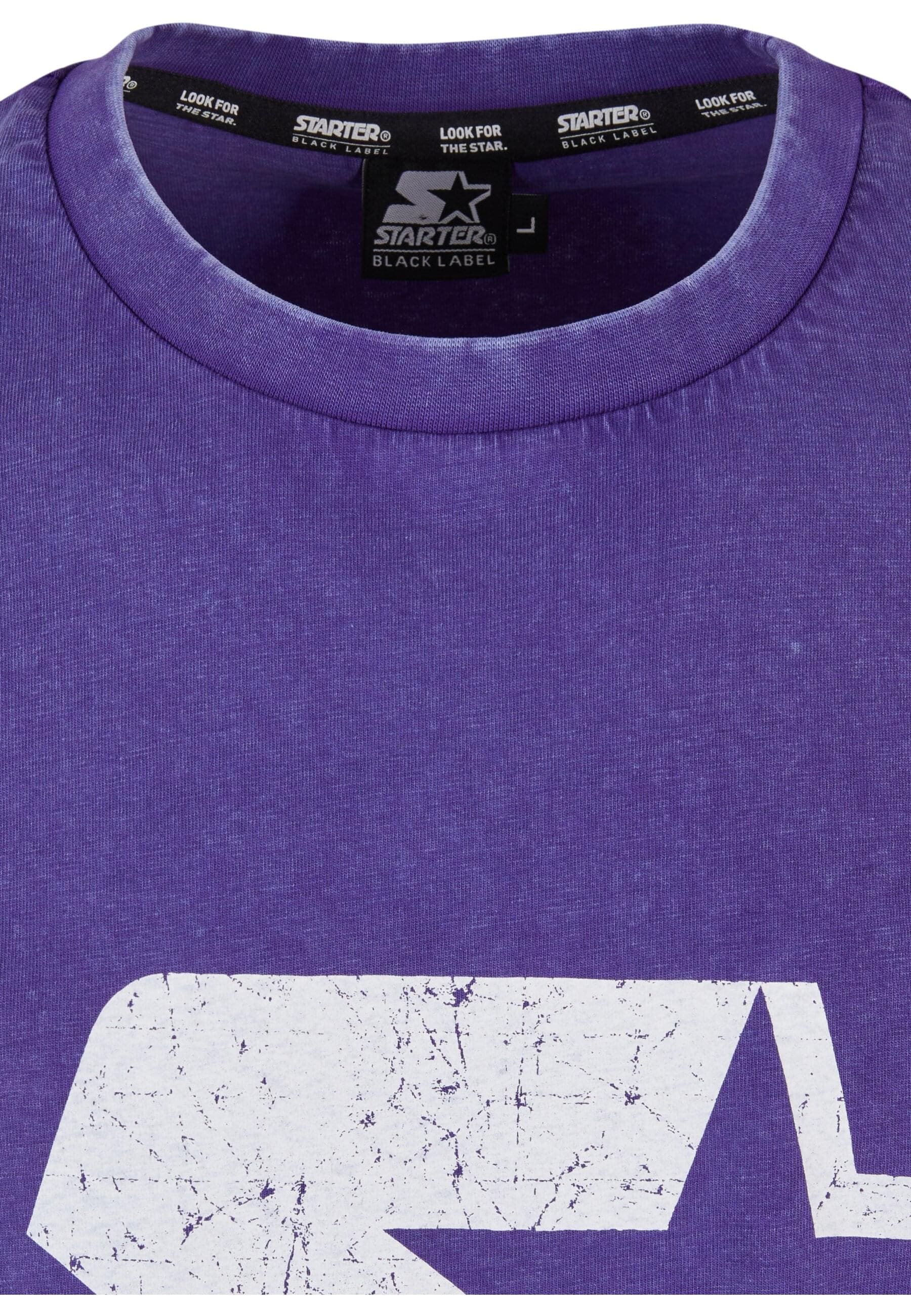 Starter Black Label T-Shirt »Starter Black Label Starter Logo Oversize Acid Tee«, (1 tlg.)