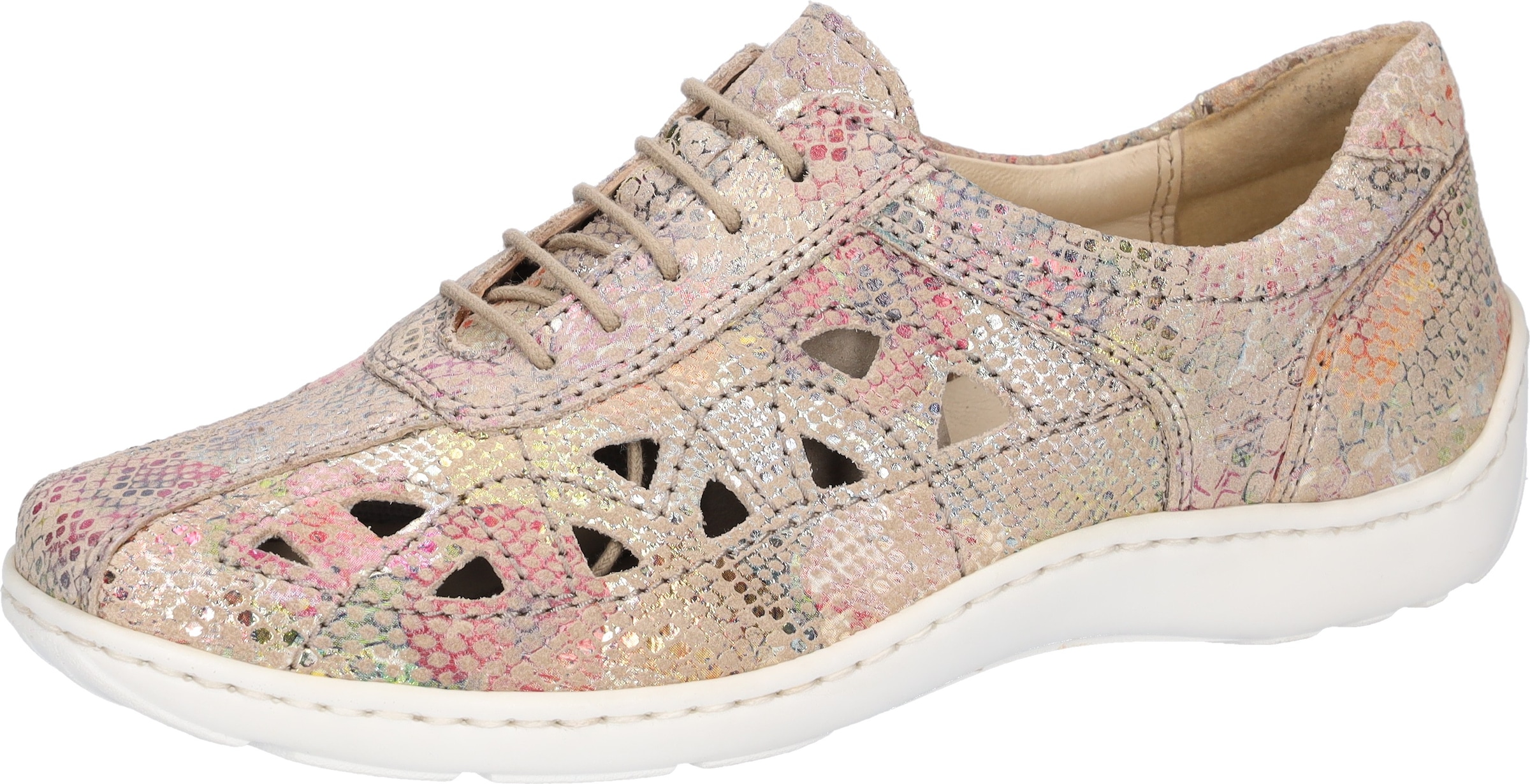 Waldläufer Schnürschuh »HENNI«  Freizeitsneaker, Halbschuh, Bequemschuh, Komfortweite H (= sehr weit)