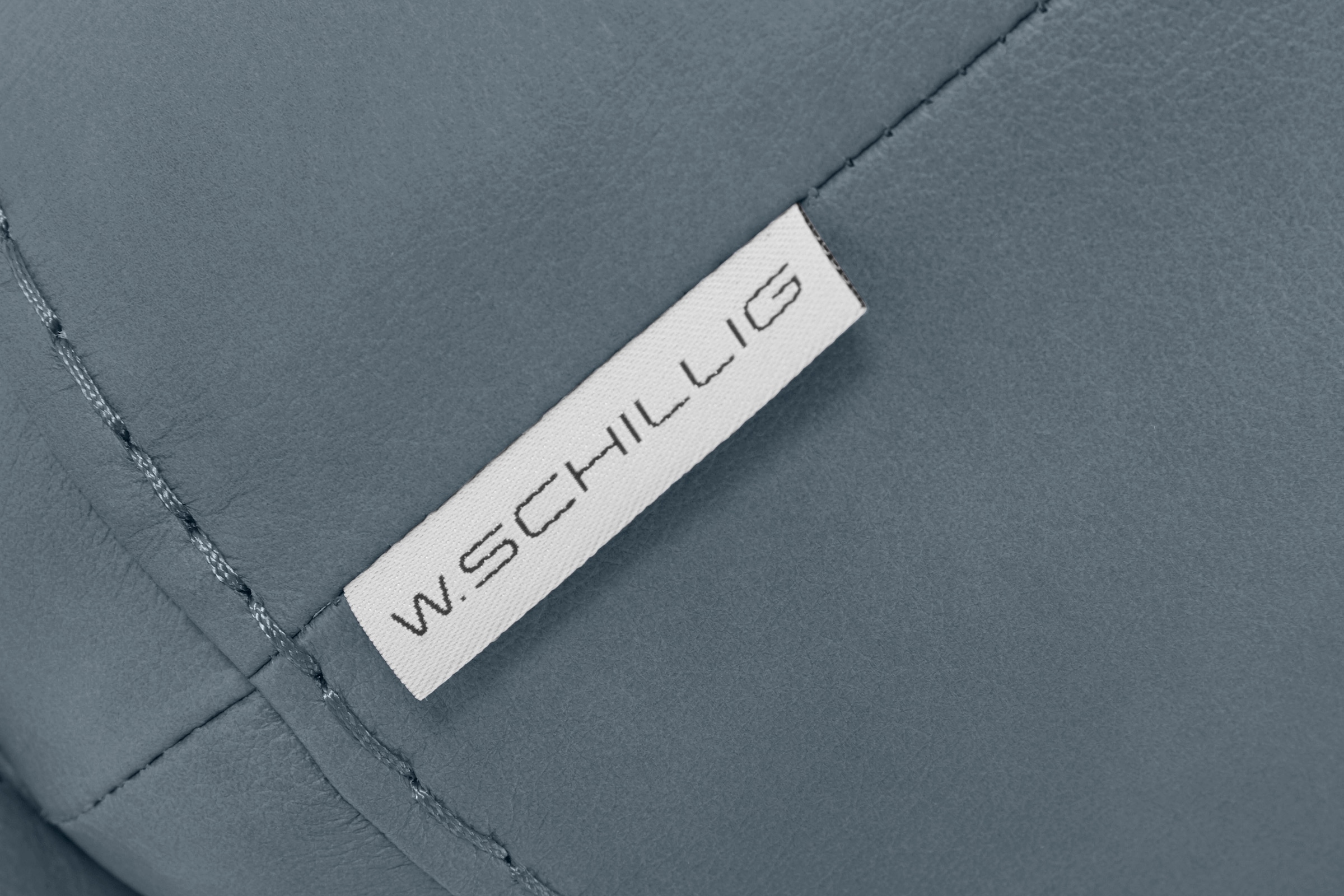 W.SCHILLIG Hocker »montanaa«, mit Metallfüßen in Chrom glänzend, Breite 71 cm