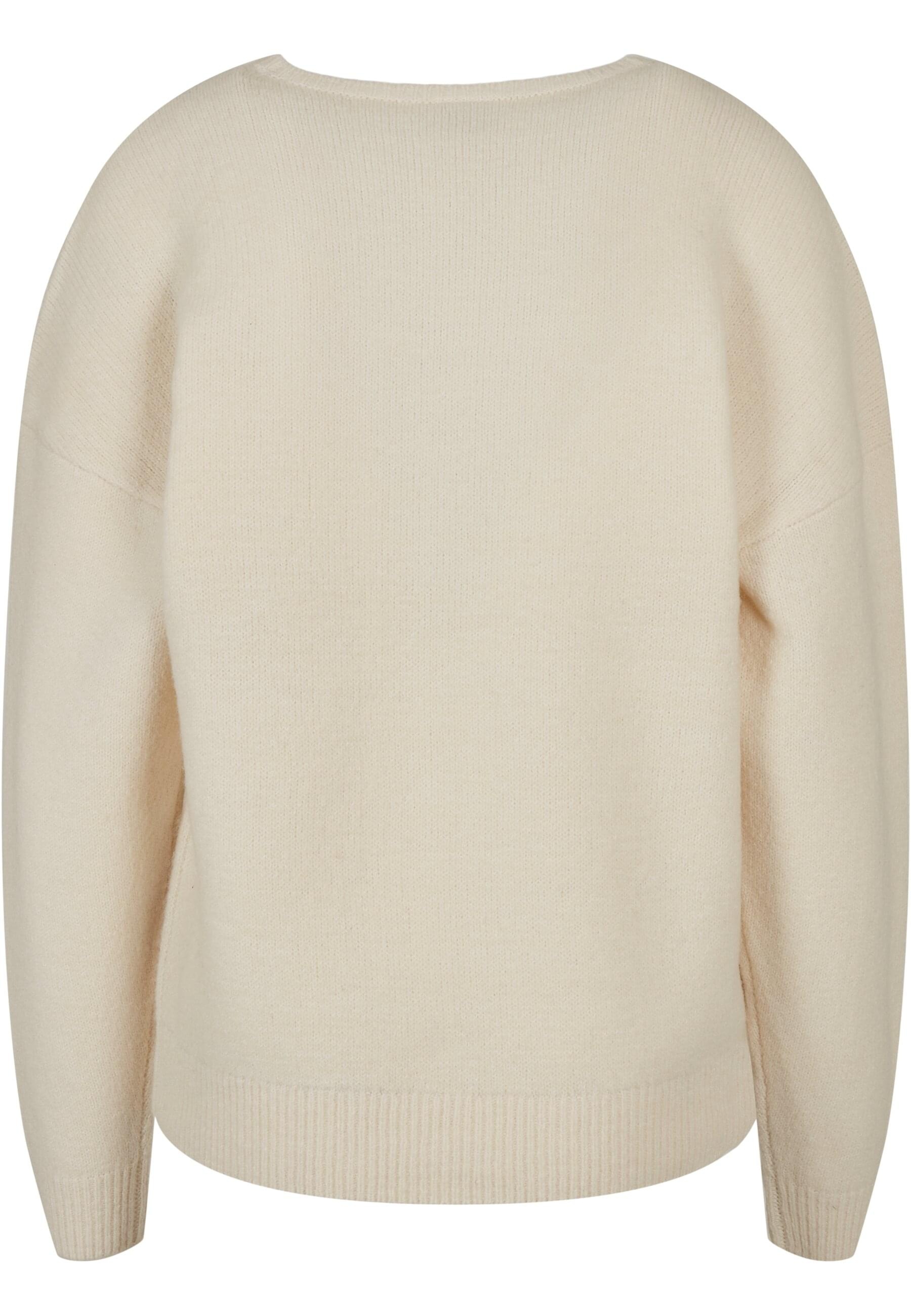 URBAN CLASSICS Sweater »Urban Classics Damen Ladies Chunky Fluffy Sweater«, (1 tlg.)