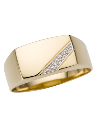 Goldring »Schmuck Geschenk Gold 333 Herrenring Goldring«