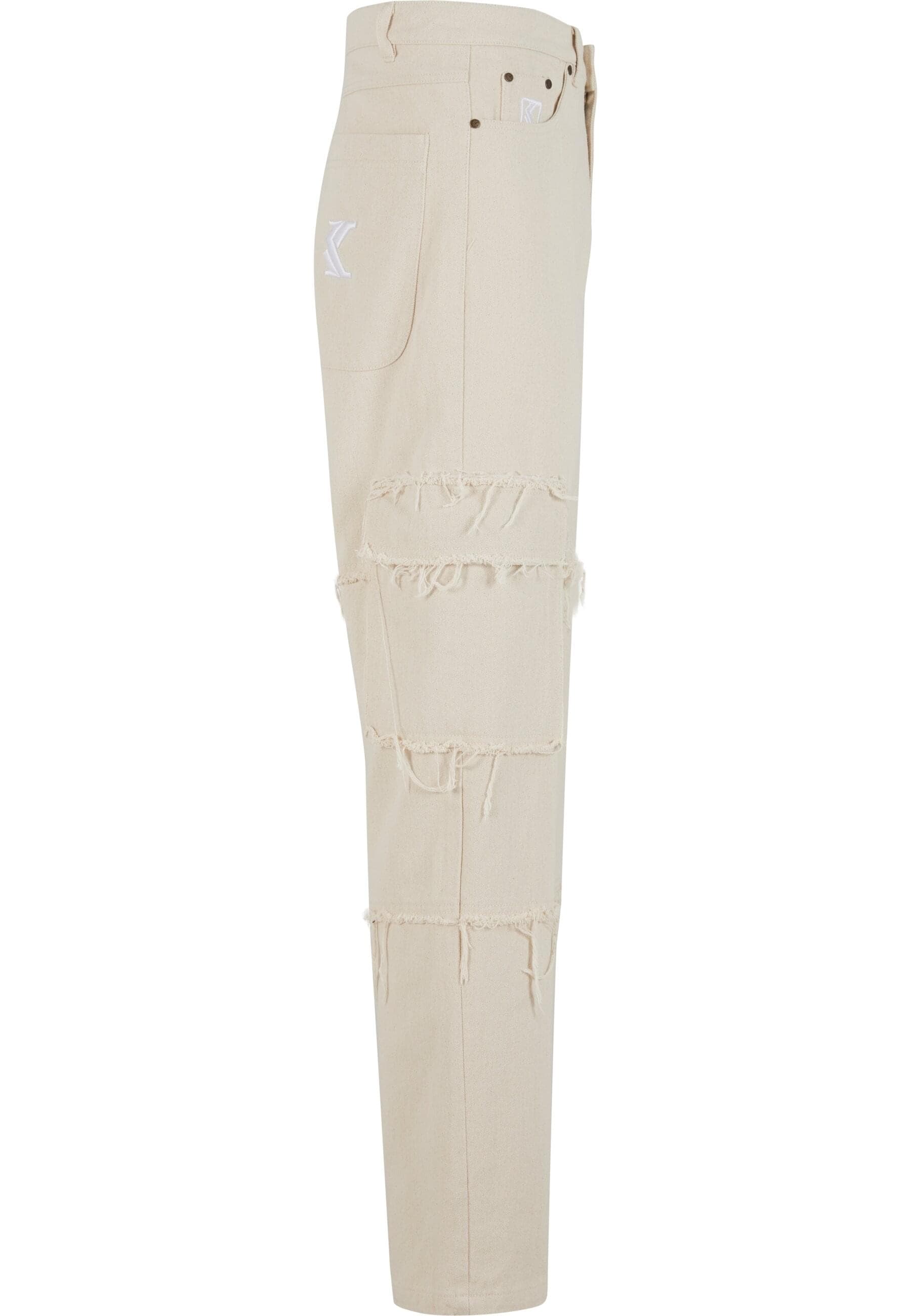 Karl Kani Cargohose »Karl Kani Og Fringed Baggy Cargo Pants«, (1 tlg.)