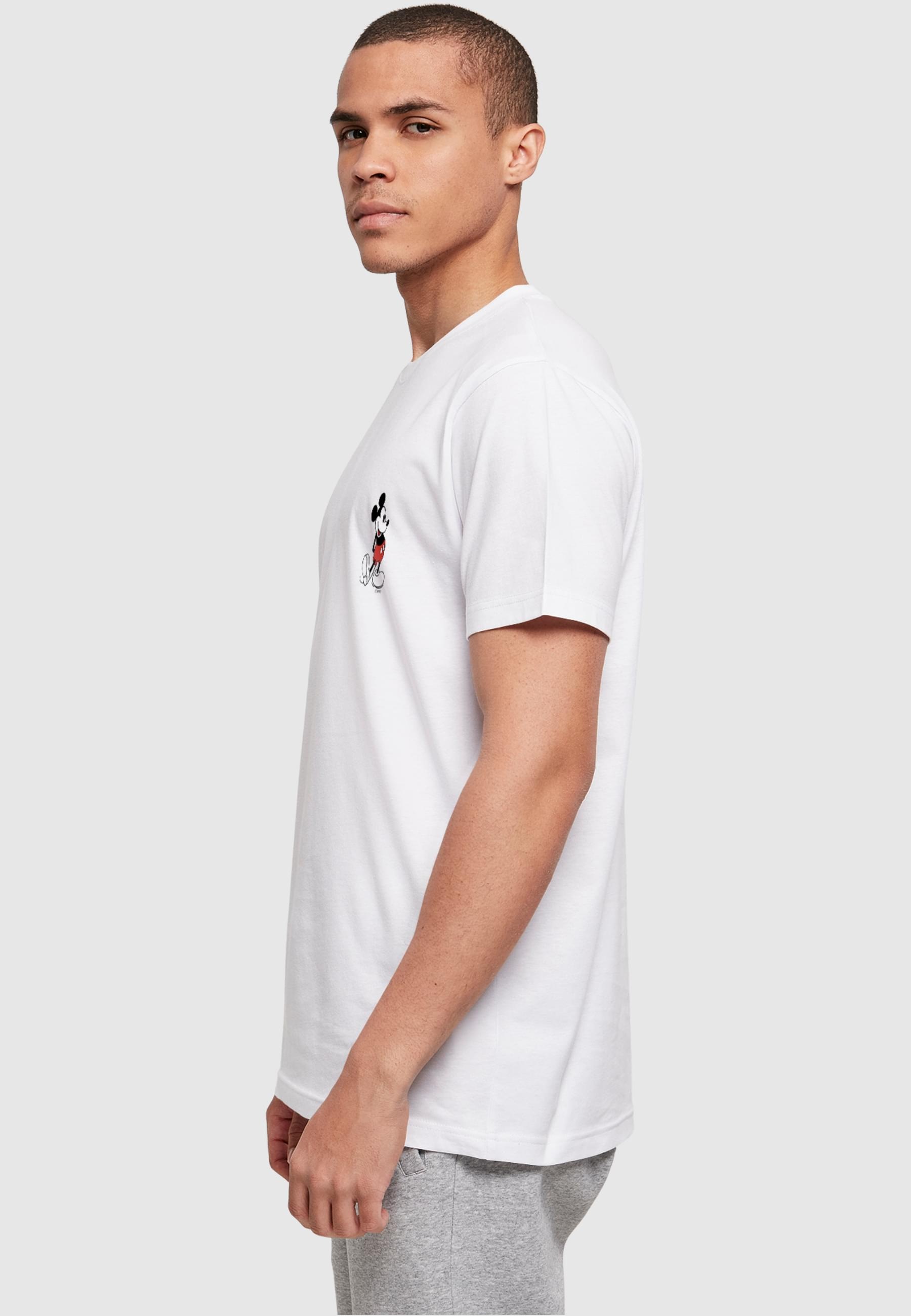 ABSOLUTE CULT T-Shirt »ABSOLUTE CULT Herren Mickey Mouse - Kickin Retro Basic T-Shirt«, (1 tlg.)