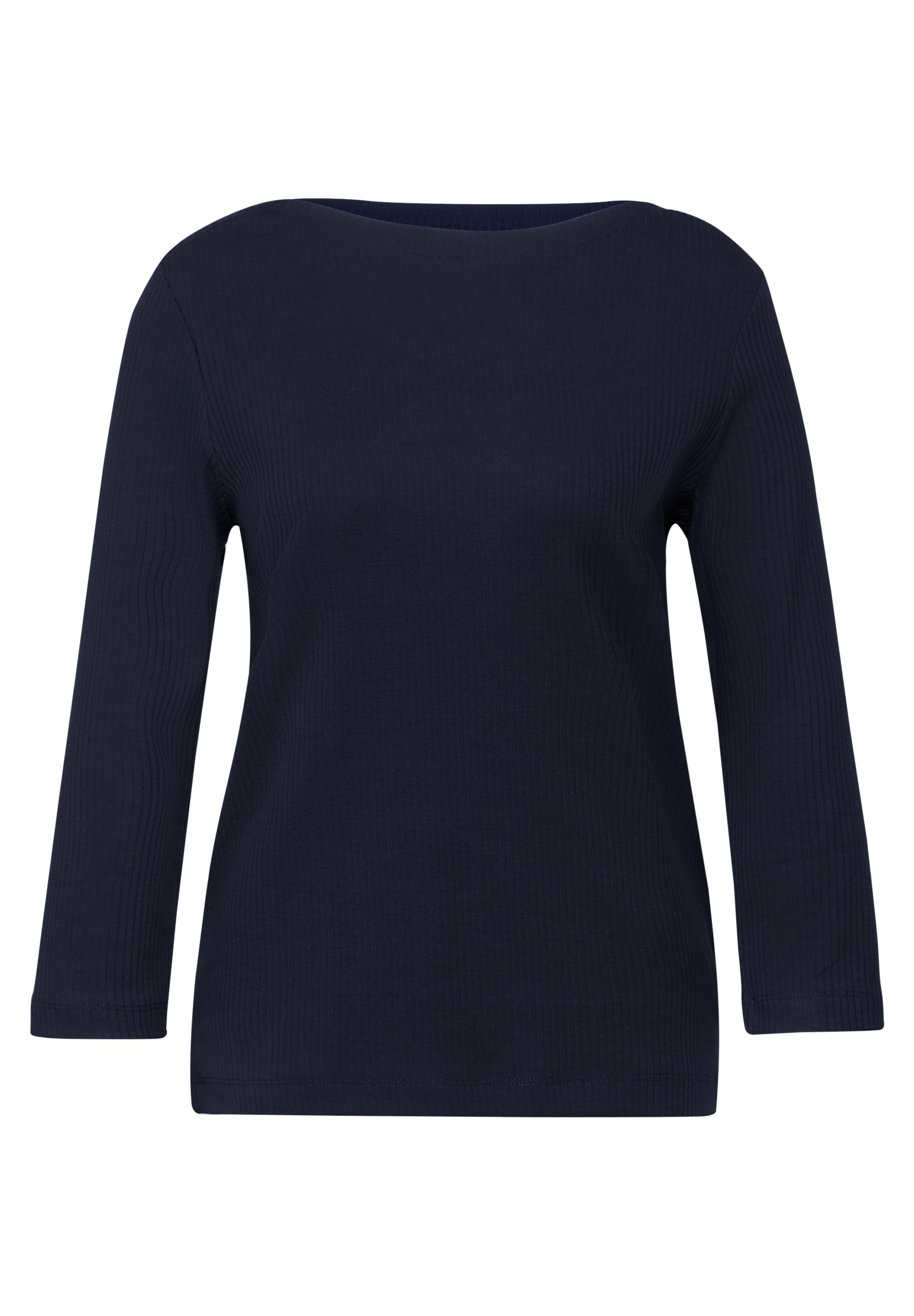 STREET ONE 3/4-Arm-Shirt, aus softem Materialmix