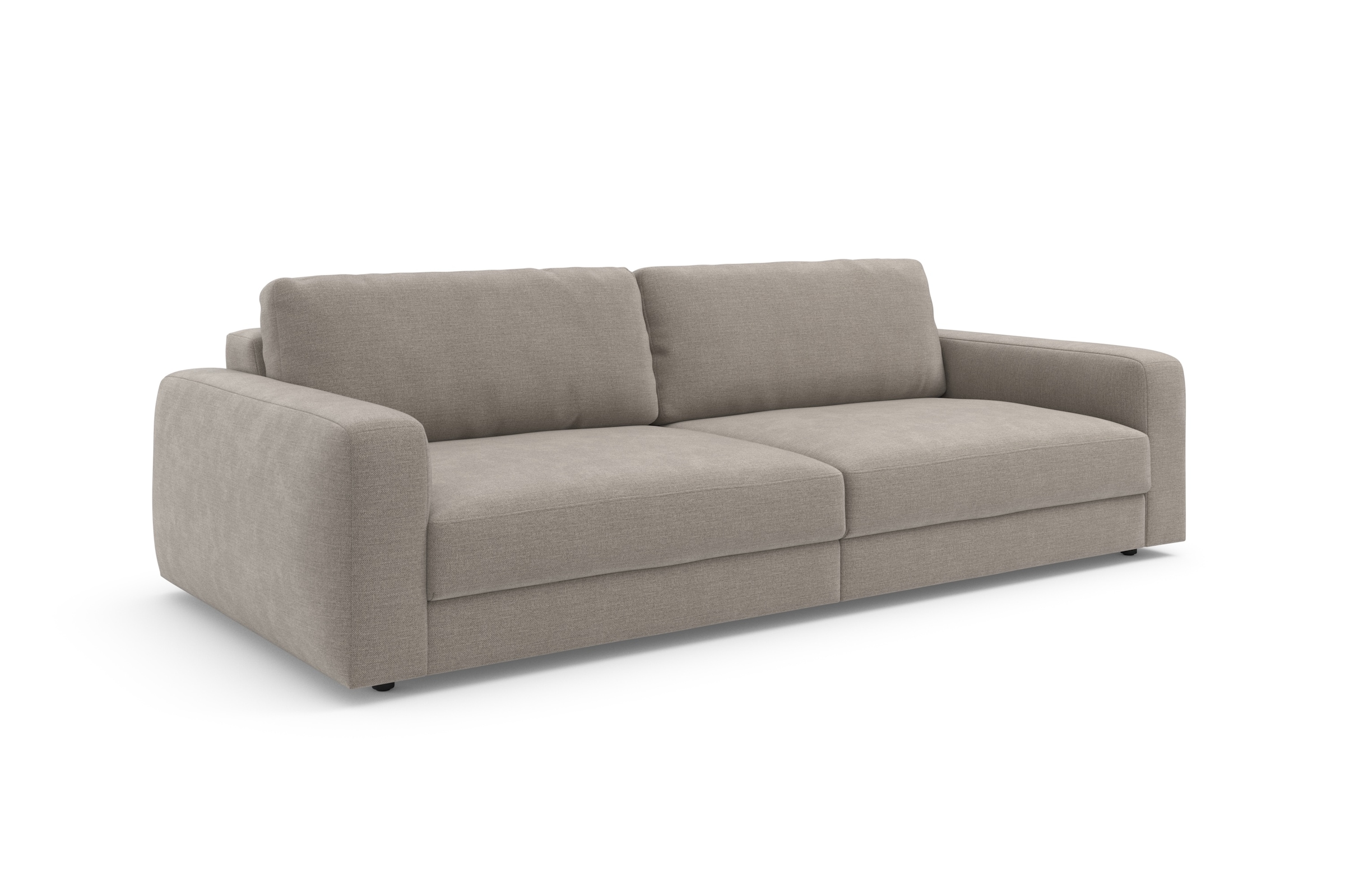 TRENDMANUFAKTUR Big-Sofa »Bourbon«, (2 St.), extra tiefe Sitzfläche, wahlweise mit Sitztiefenverstellung bestellbar
