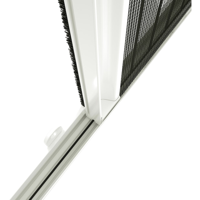 Black Friday hecht international Insektenschutzrollo »für Dachfenster«,  transparent, weiß/anthrazit, BxH: 110x160 cm | BAUR
