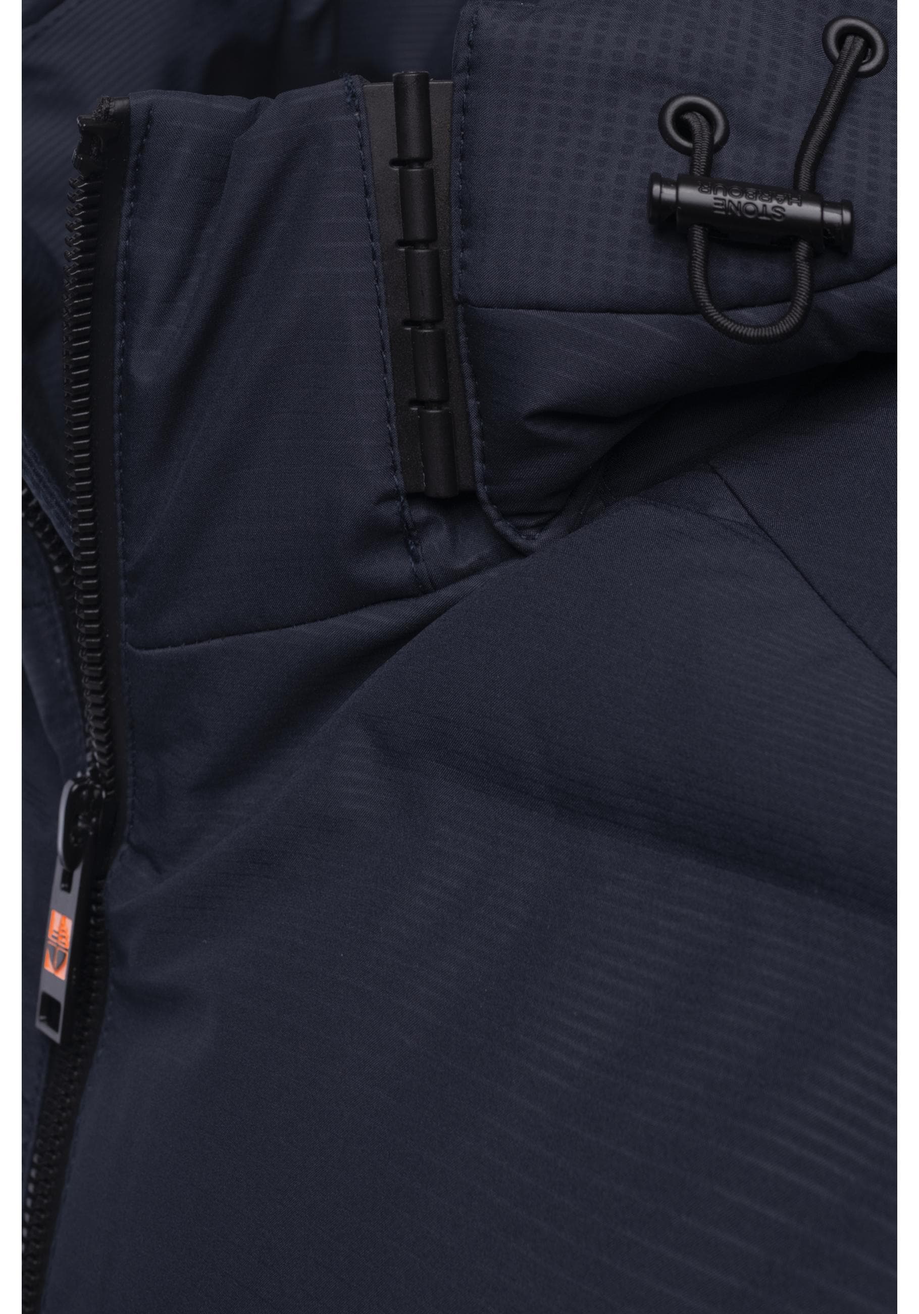 Stone Harbour Steppjacke »Gavriloo XX« mit Kapuze Gesteppte Winterjacke mit abnehmbarer Kapuze