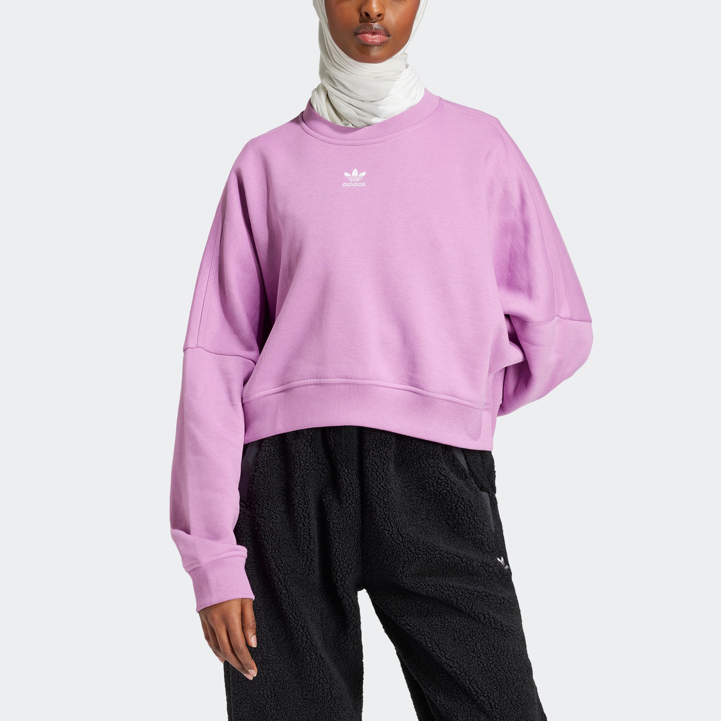 adidas Originals Sweatshirt "ESS CREW FL" günstig online kaufen