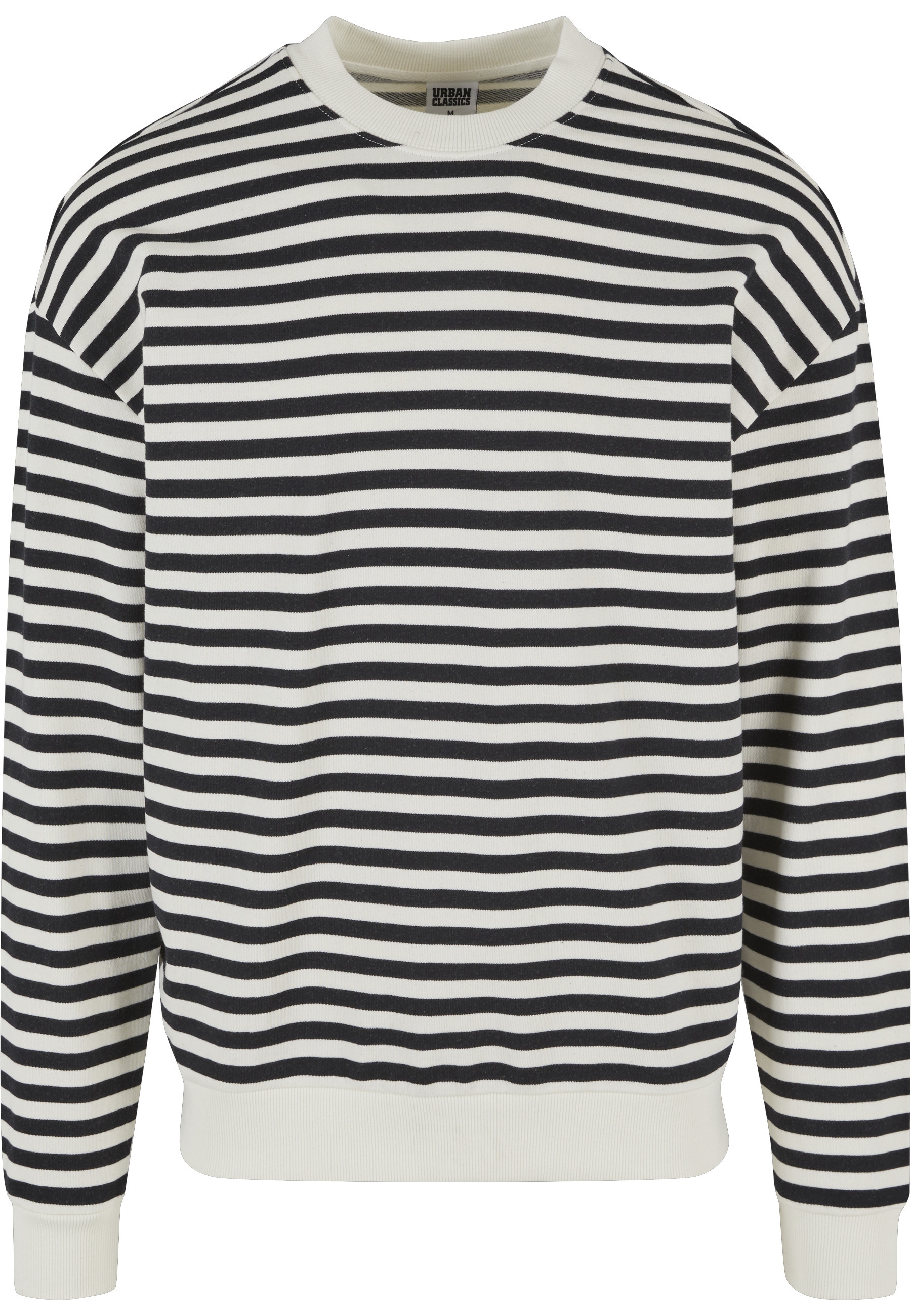 URBAN CLASSICS Rundhalspullover "Urban Classics Herren Striped Crewneck" 1 günstig online kaufen