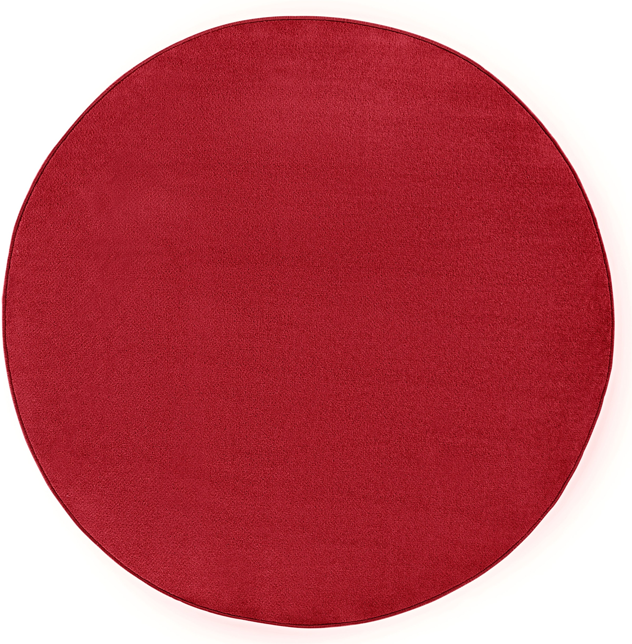 HANSE Home Teppich "Fancy" rund 7 mm Höhe Kurzflor, Weich, Einfarbig, Wohnz günstig online kaufen