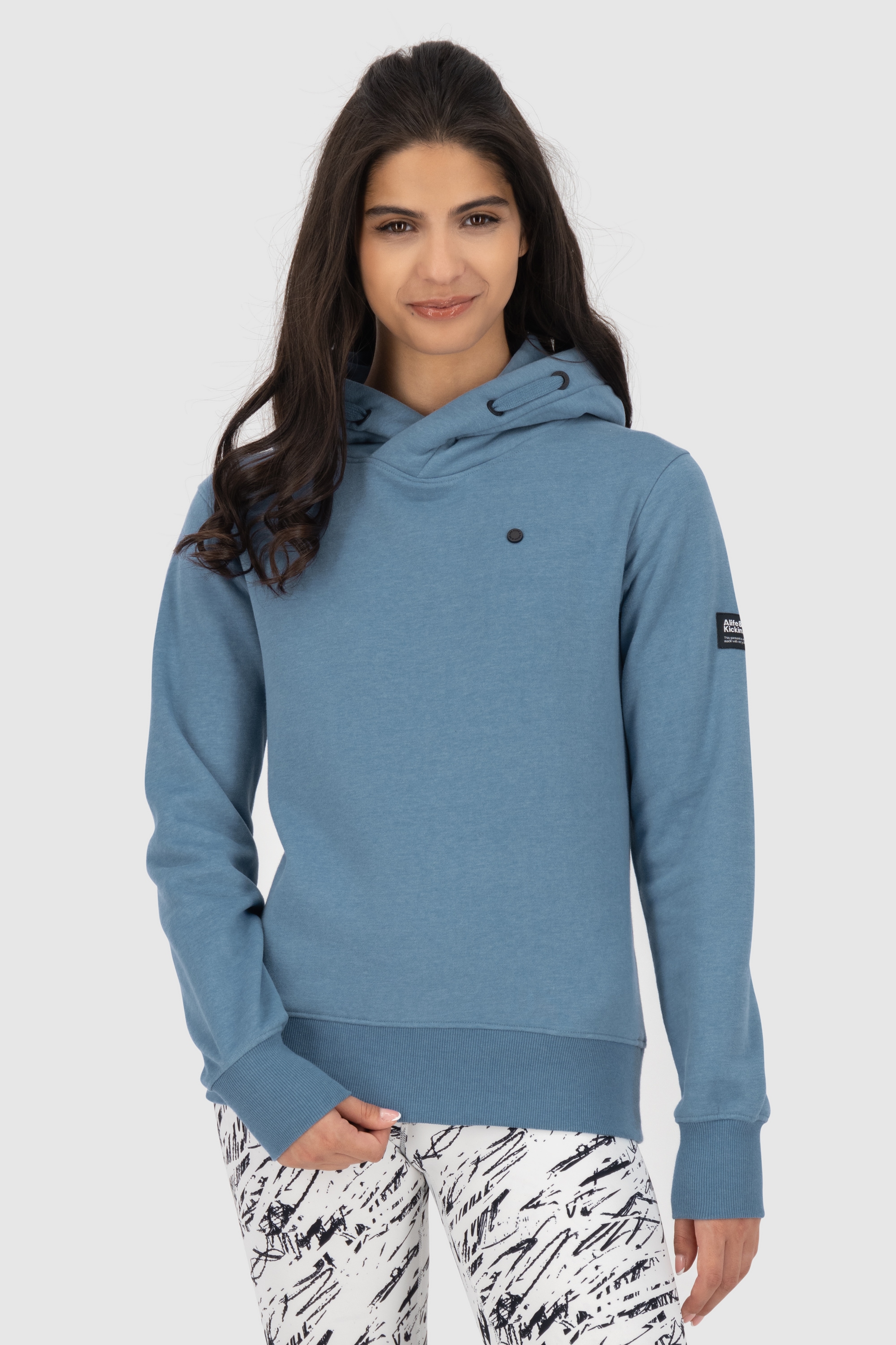 Alife & Kickin Kapuzensweatshirt »Damen SarinaAK A«, Hoodie Kapuzenpullover, Sweatshirt mit Kapuze und Kängurutasche