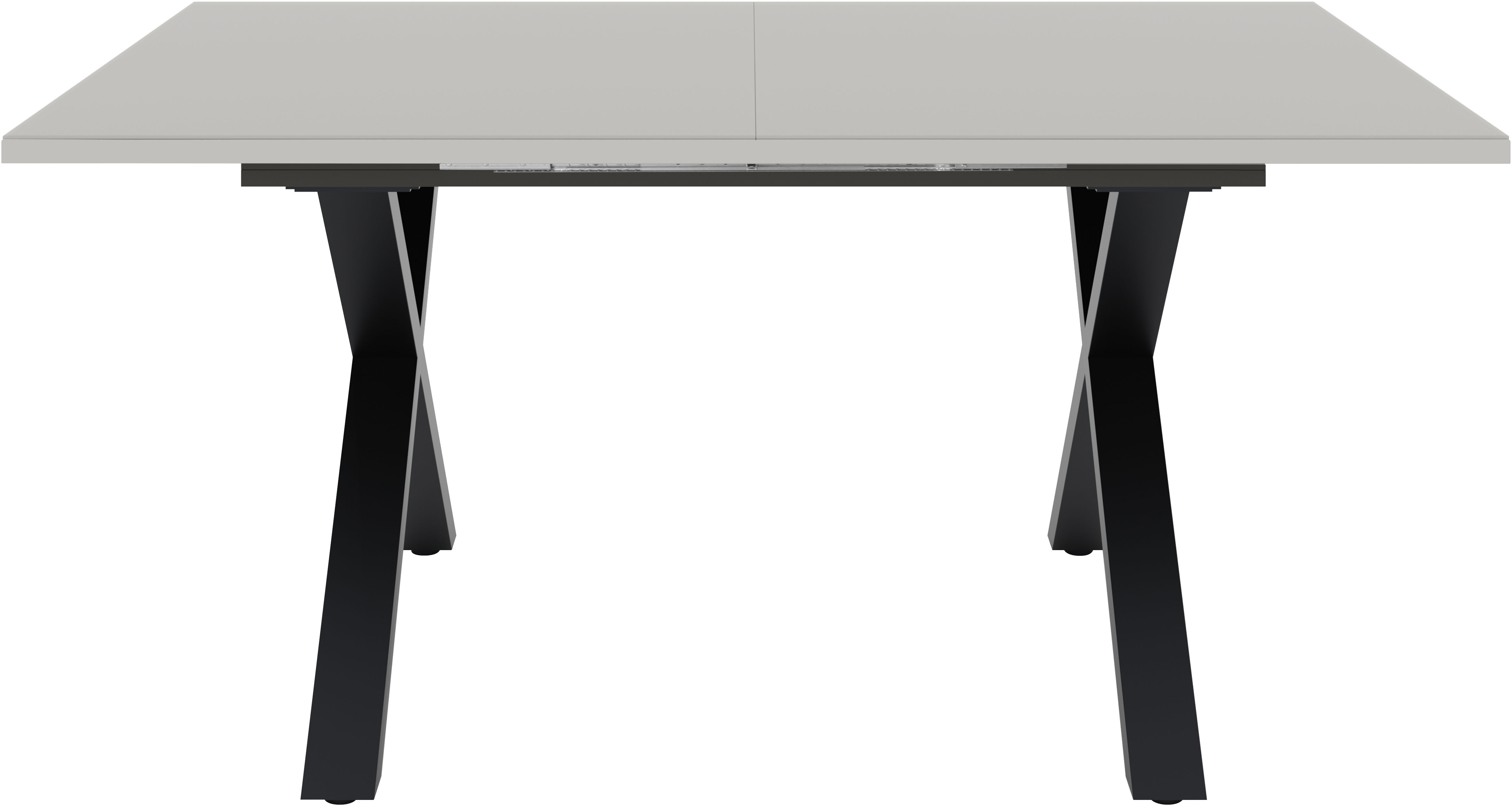 Mäusbacher Esstisch Esstisch ausziehbar auf 210 cm, eckige Tischform, Gestell X-Form