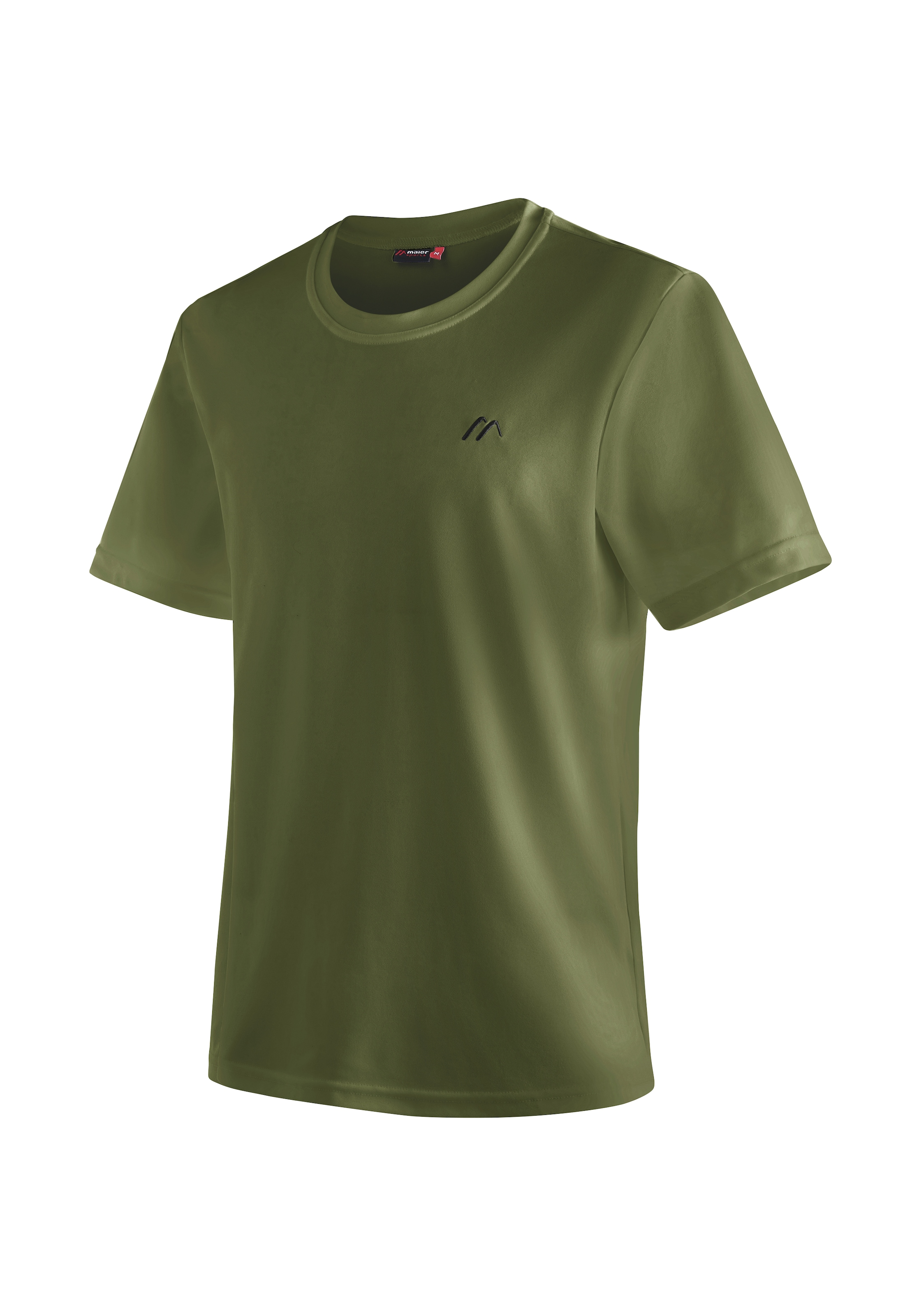 Maier Sports Funktionsshirt "Walter", Herren T-Shirt, rundhals pique Outdoorshirt, schnelltrocknend