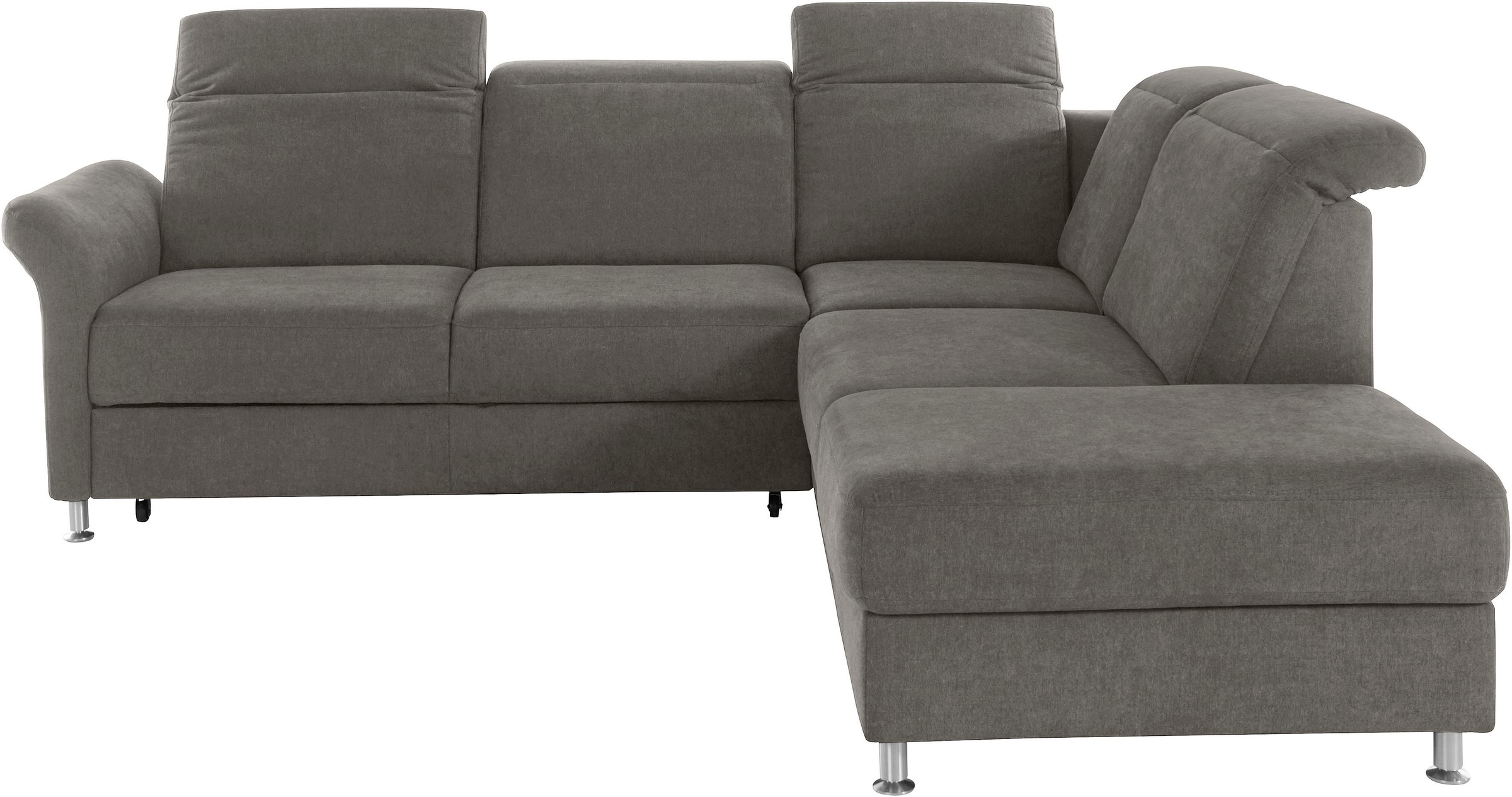 sit&more Ecksofa "Darwin L-Form", inklusive Federkern, wahlweise mit Kopfte günstig online kaufen
