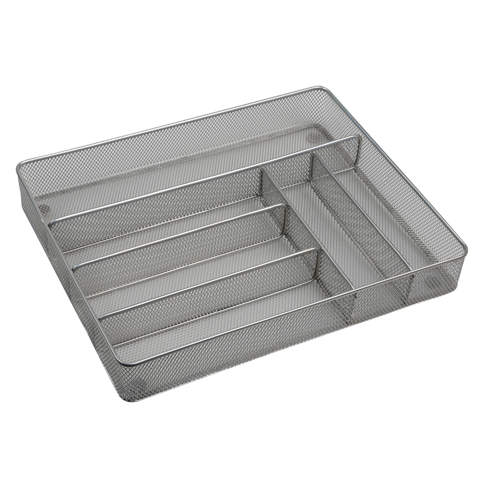 KESPER Besteckeinsatz "Besteckkasten mit 6 Fächern aus Metall" 1 Stk. tlg. günstig online kaufen