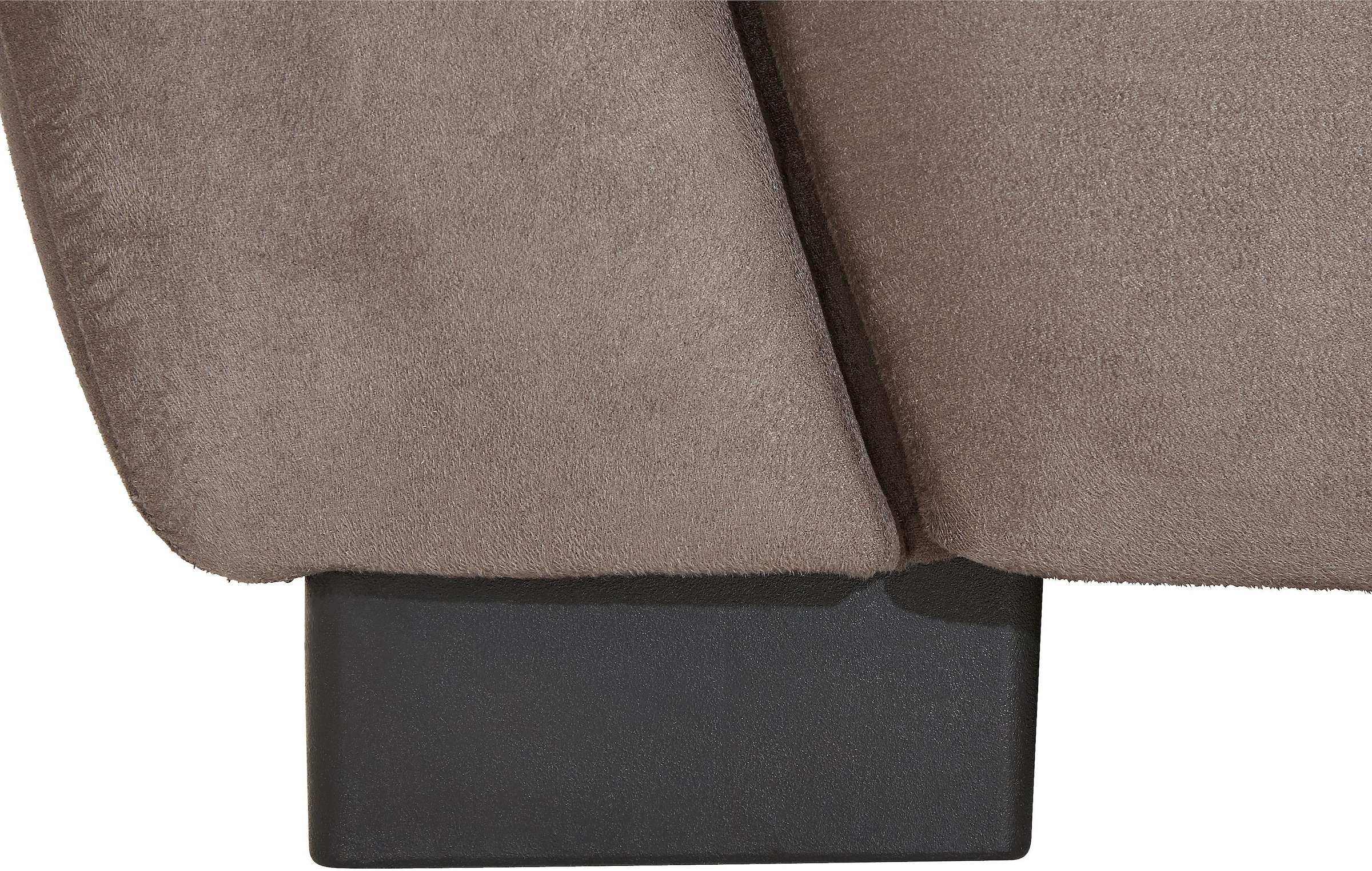 COTTA Polstergarnitur »Royale L-Form«, (Set), Set bestehend aus: Ecksofa & Hocker