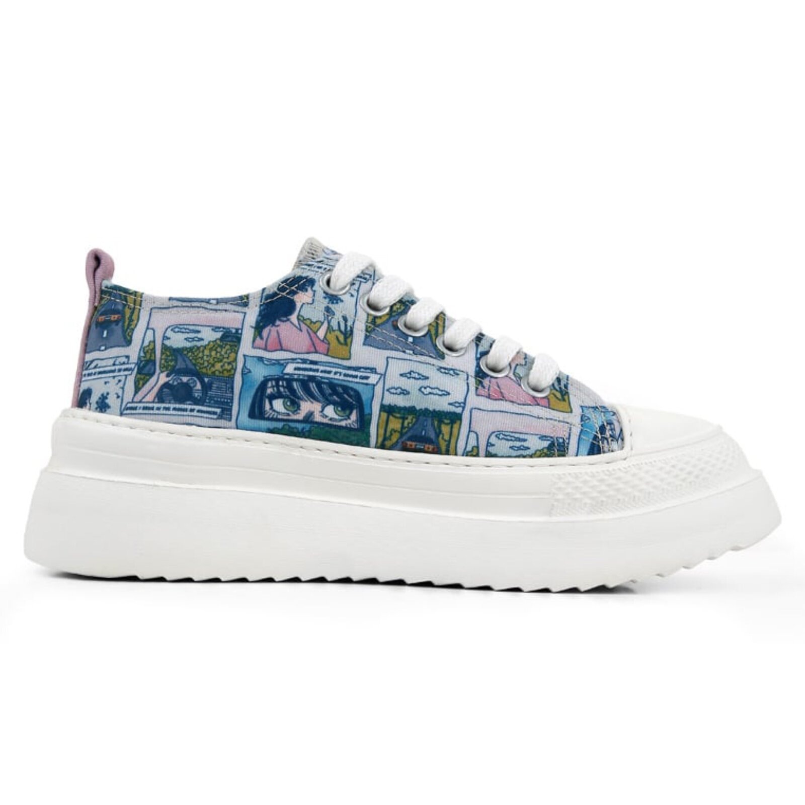 Thumbnail - DOGO Sneaker "Freya Low-Top Sneaker Already Lost Damen Sneaker" Handgefertigt