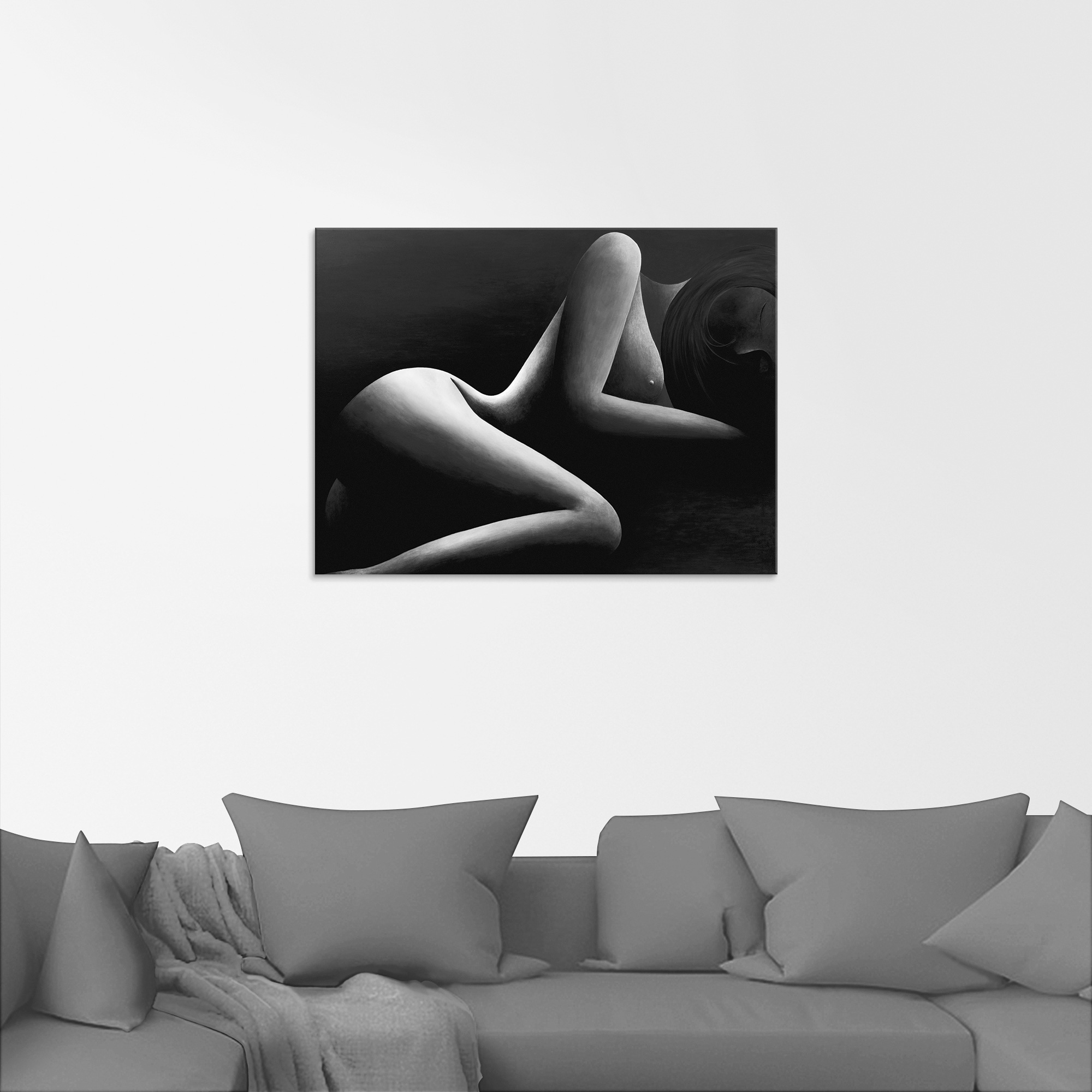 Artland Glasbild »Akt«, Frau, (1 St.), in verschiedenen Größen
