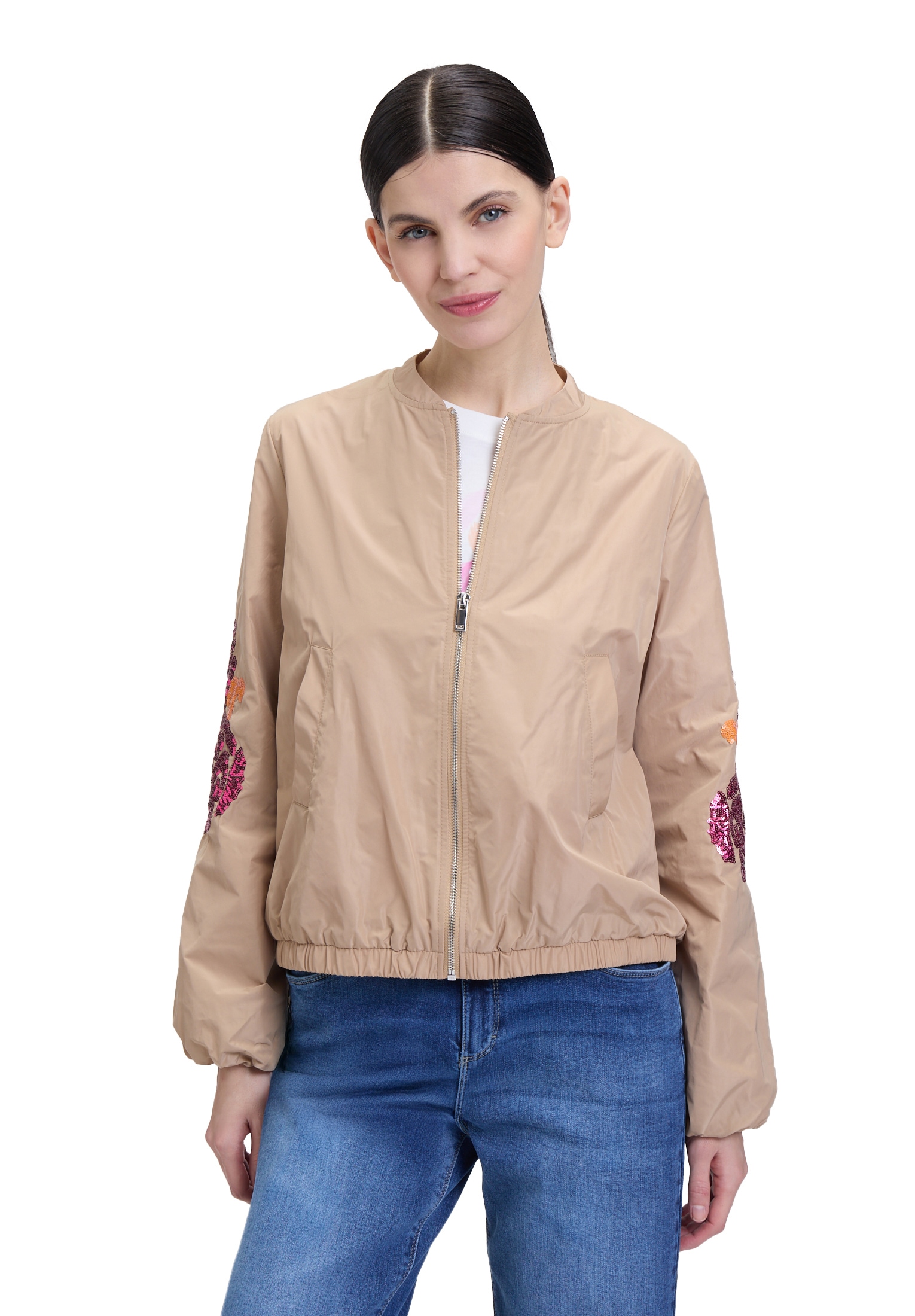 Cartoon Jackenblazer "Cartoon Blouson mit Pailletten", Pailletten günstig online kaufen