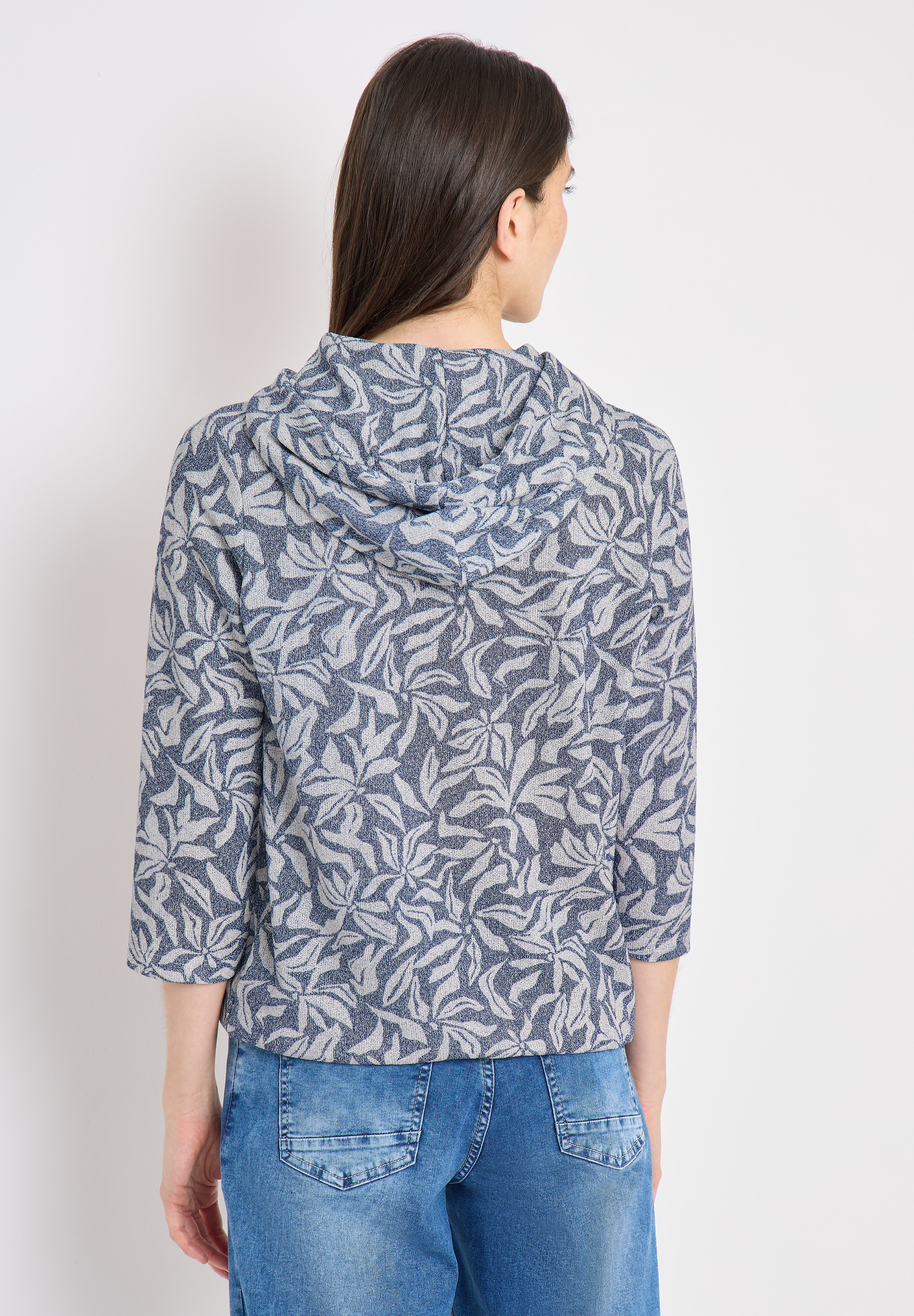 Cecil Kapuzenshirt mit 3/4 Ärmeln